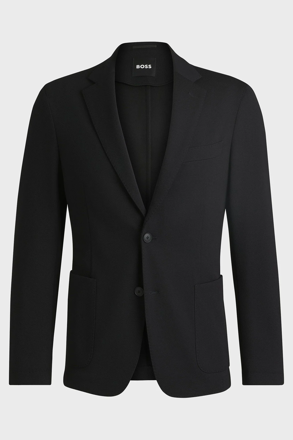 Boss Slim Fit Mono Yaka Klasik Erkek Ceket 50535083 001 SİYAH - 6