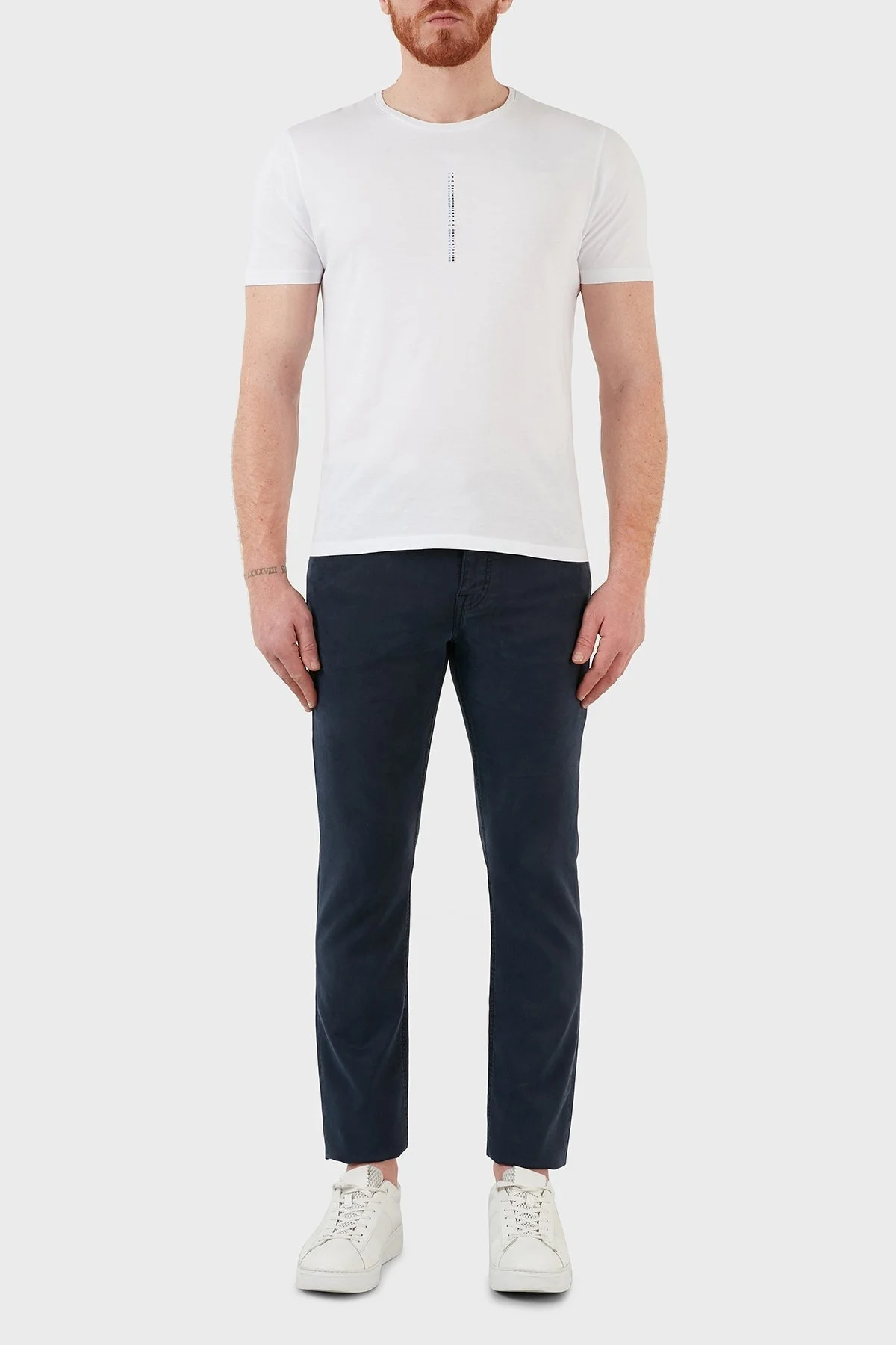 Boss Slim Fit Normal Bel Dar Paça Erkek Pamuklu Pantolon 50463410 404 LACİVERT - 1