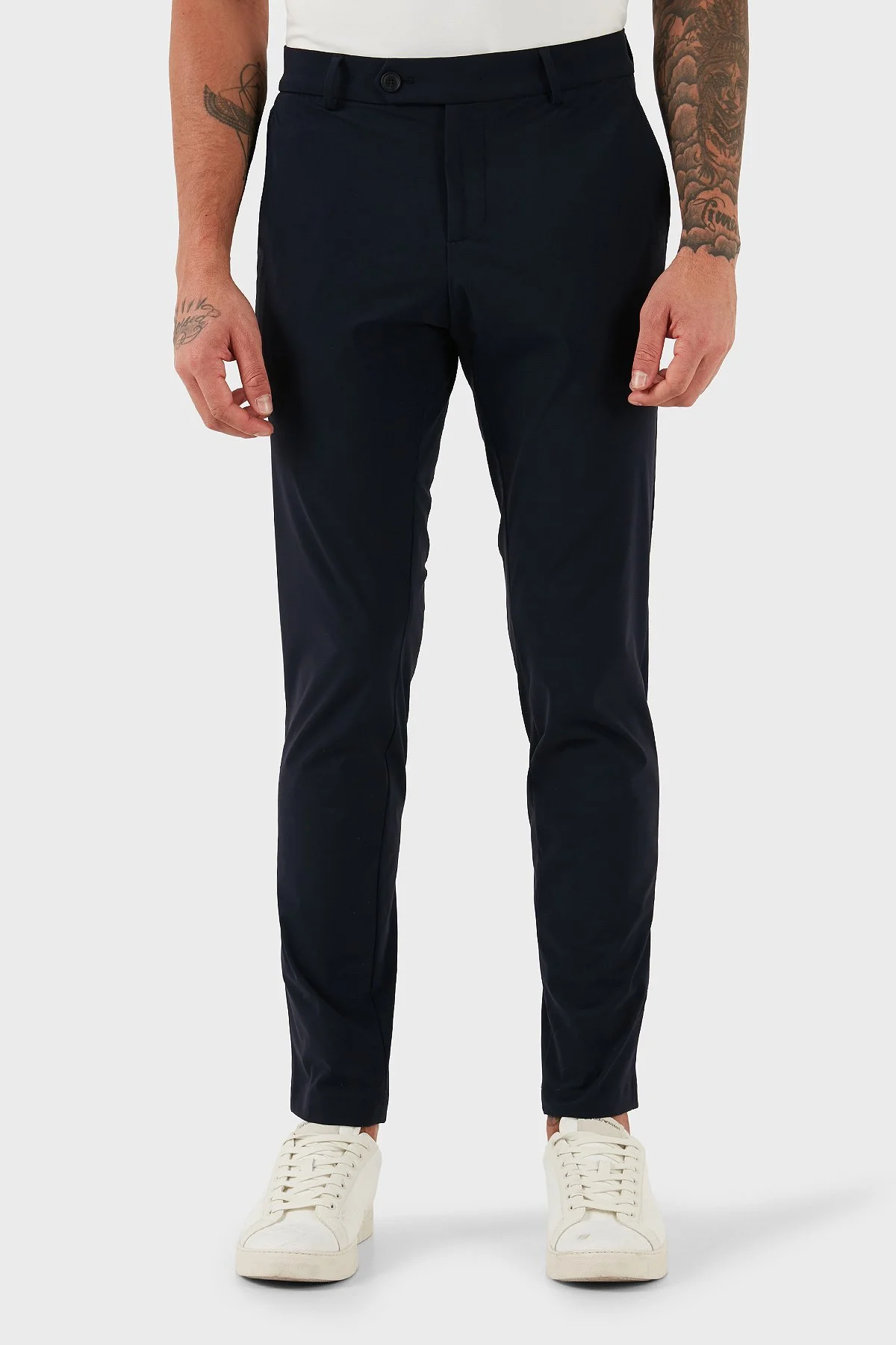 Boss Slim Fit Normal Bel Dar Paça Erkek Pantolon 50551668 404 LACİVERT - 4