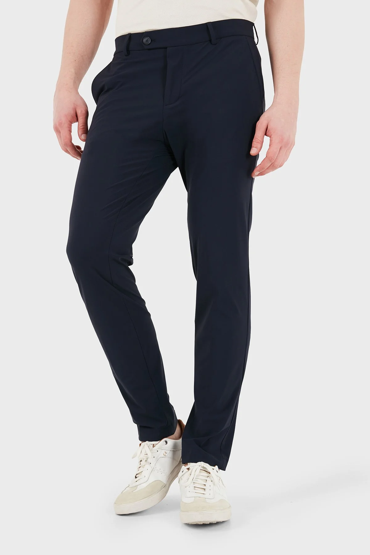 Boss Slim Fit Normal Bel Dar Paça Erkek Pantolon 50555036 404 LACİVERT - 4