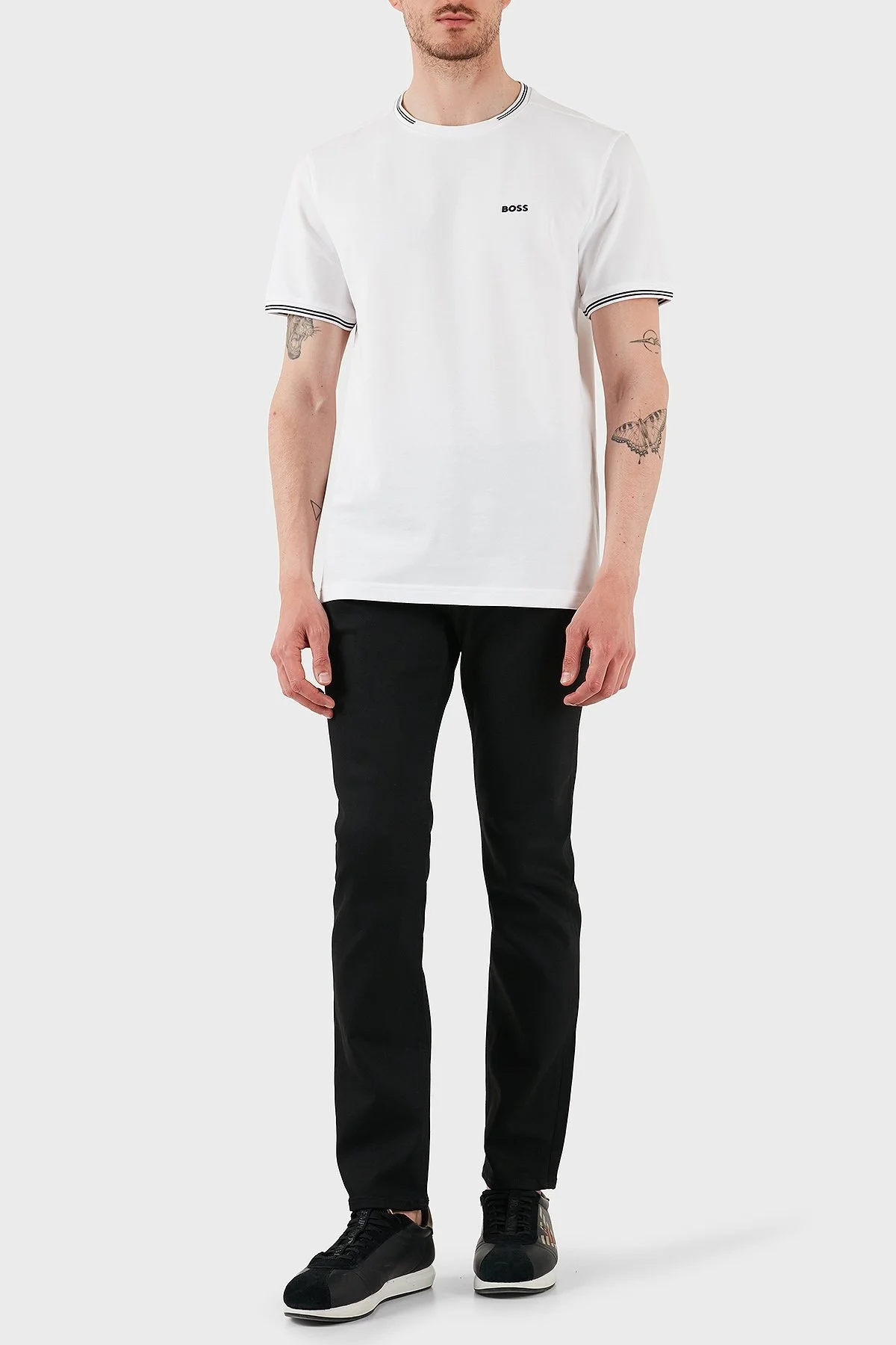 Boss Slim Fit Normal Bel Dar Paça Jeans Erkek Kot Pantolon 50542723 003 SİYAH - 2