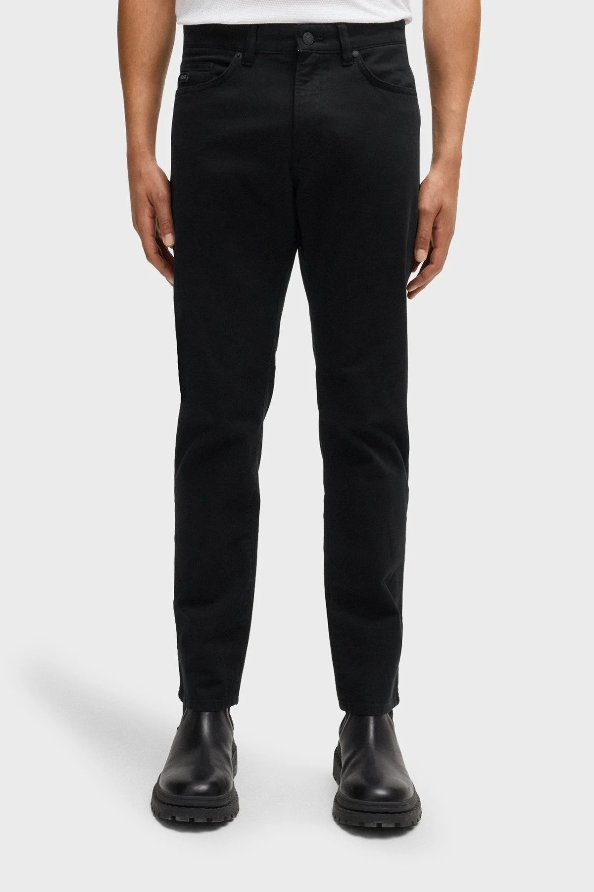 Boss Slim Fit Normal Bel Düz Paça Erkek Pantolon 50524421 001 SİYAH - 1