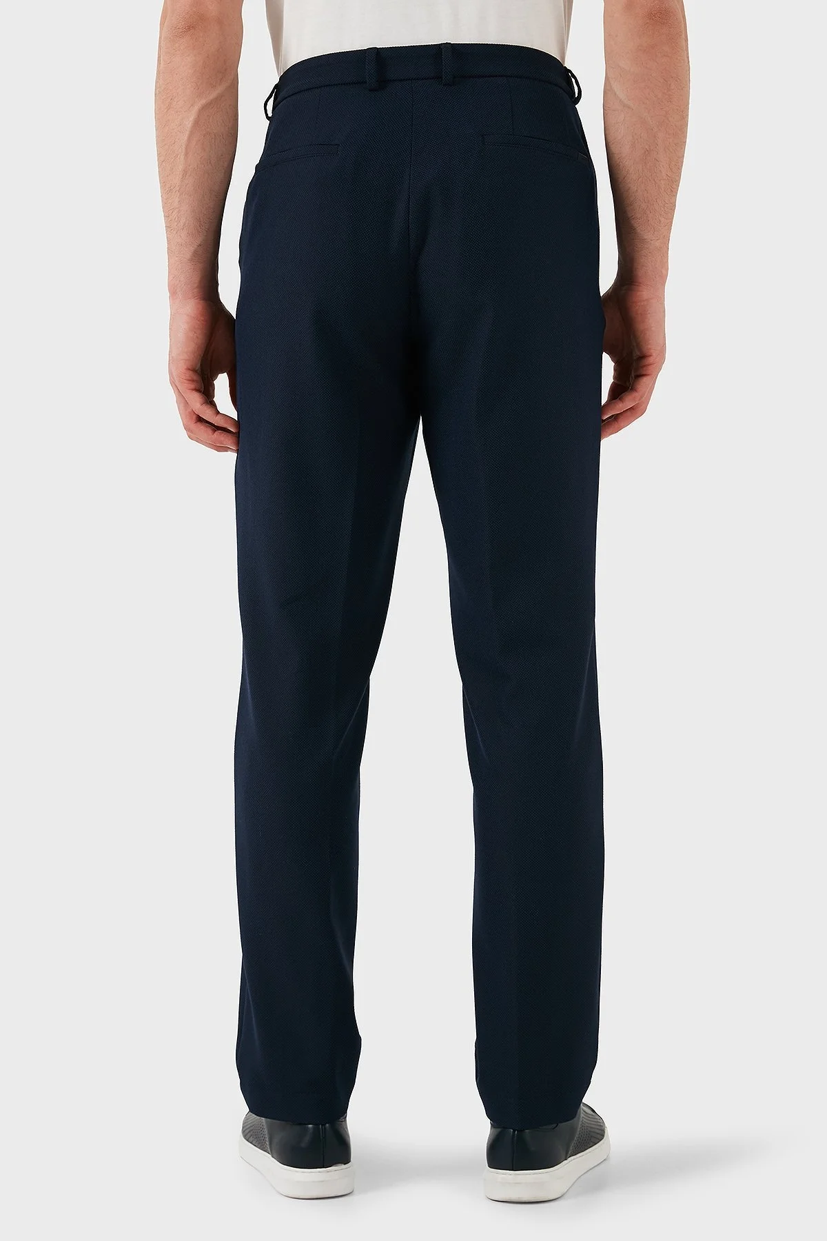 Boss Slim Fit Normal Bel Düz Paça Erkek Pantolon 50534603 404 LACİVERT - 4