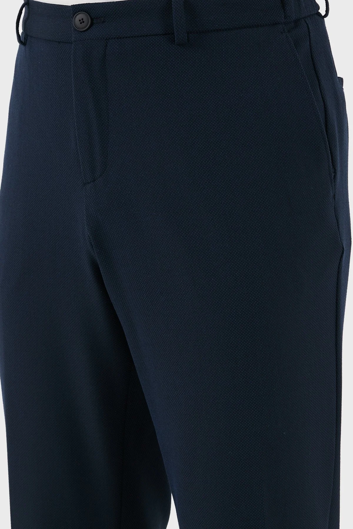 Boss Slim Fit Normal Bel Düz Paça Erkek Pantolon 50534603 404 LACİVERT - 6