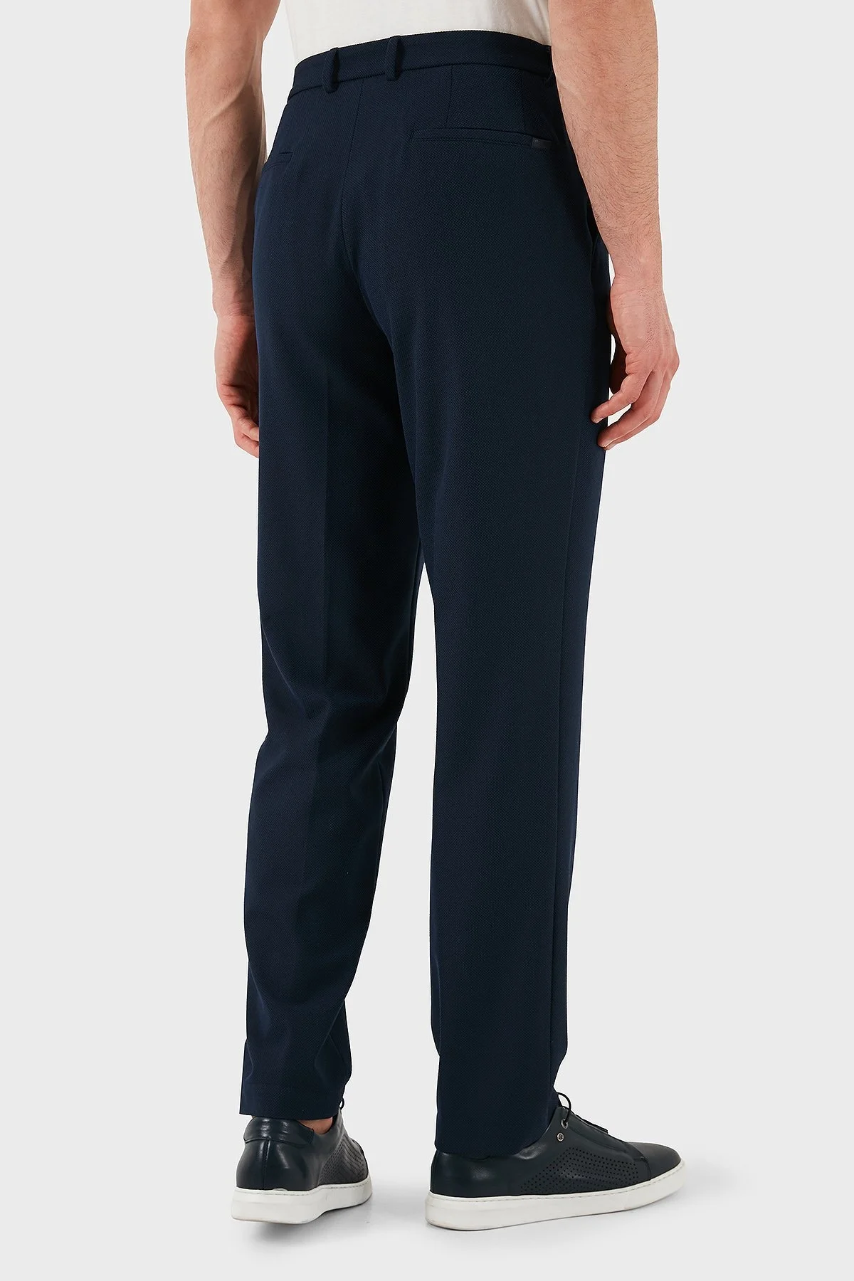 Boss Slim Fit Normal Bel Düz Paça Erkek Pantolon 50534603 404 LACİVERT - 7