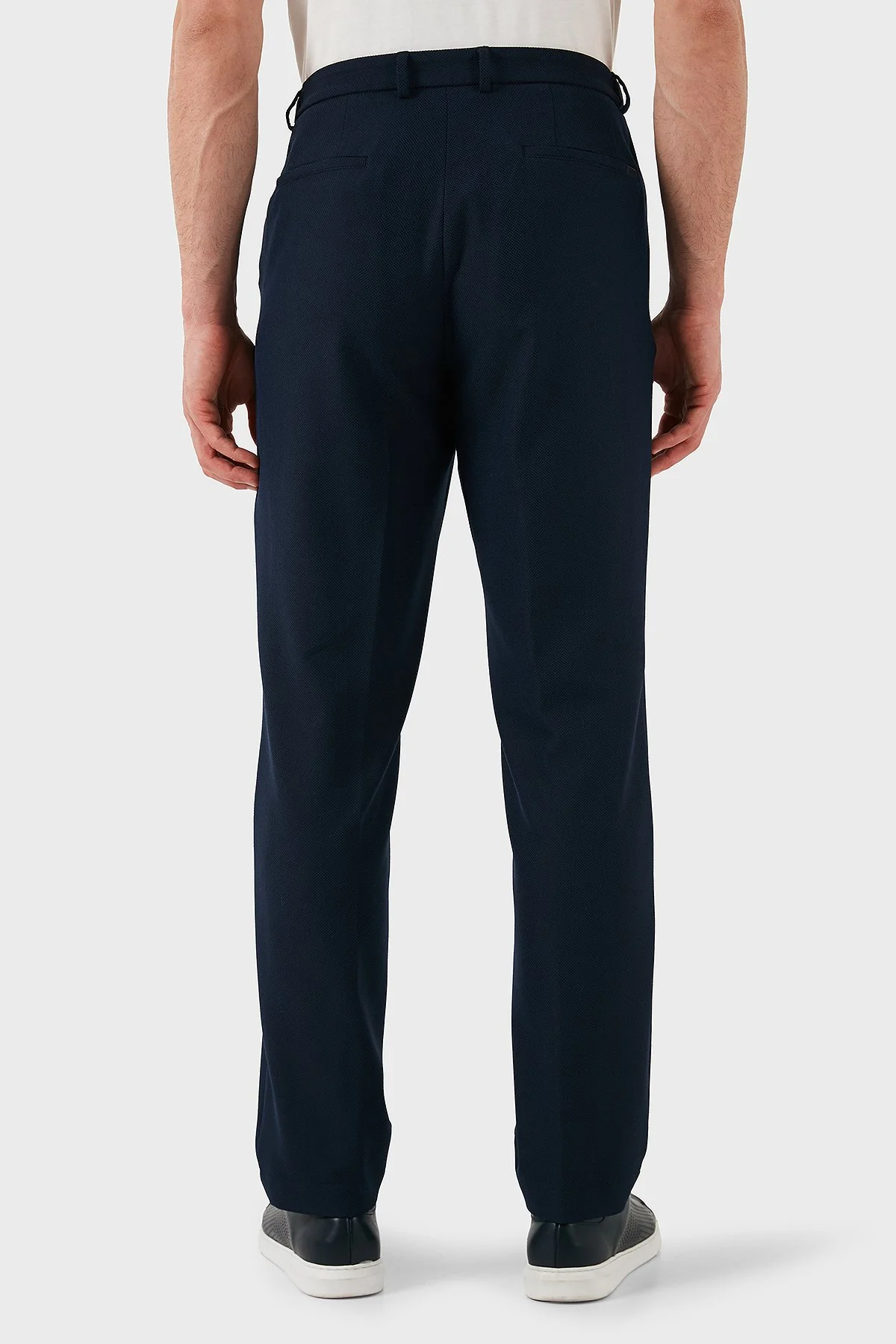 Boss Slim Fit Normal Bel Düz Paça Erkek Pantolon 50534603 404 LACİVERT - 4