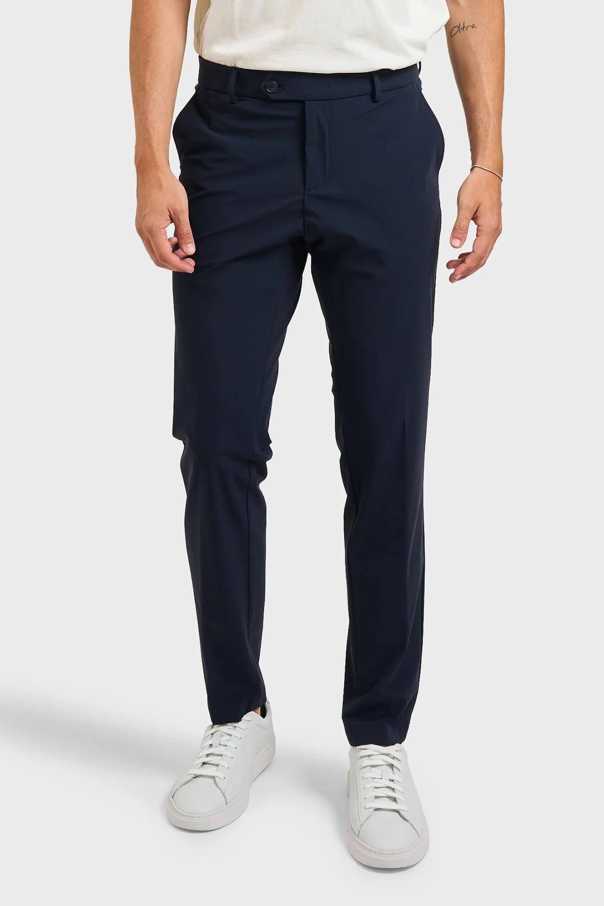 Boss Slim Fit Normal Bel Düz Paça Erkek Pantolon 50545802 404 LACİVERT - 2