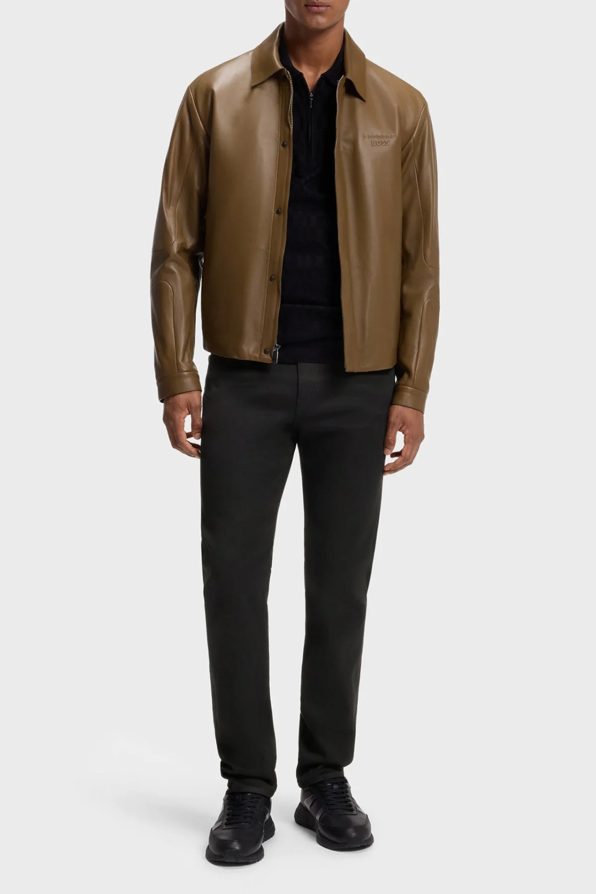 Boss Slim Fit Normal Bel Düz Paça Erkek Pantolon 50560463 001 Siyah - 2