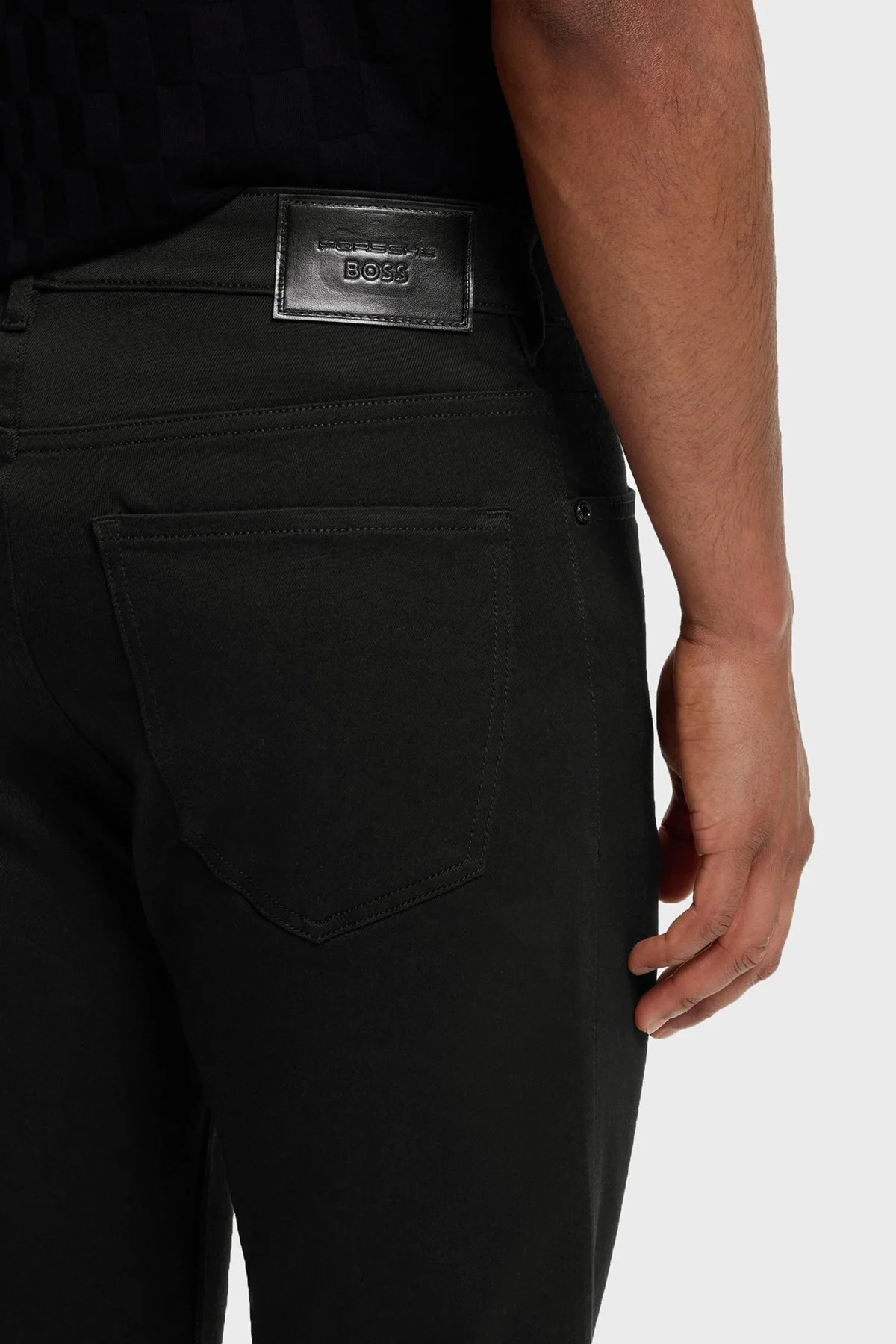 Boss Slim Fit Normal Bel Düz Paça Erkek Pantolon 50560463 001 Siyah - 4