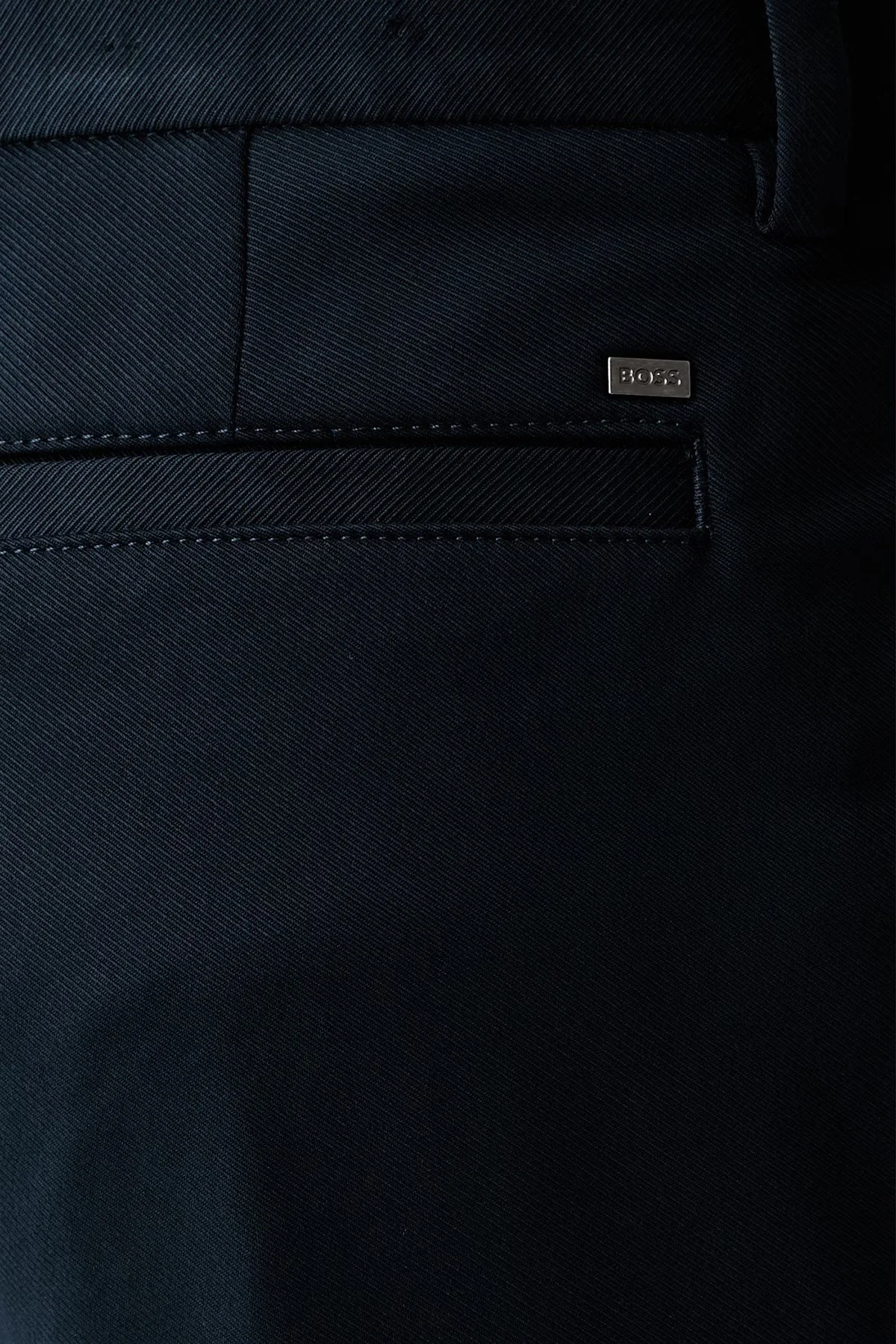 Boss Slim Fit Normal Bel Düz Paça Erkek Pantolon 50564345 404 Lacivert - 4