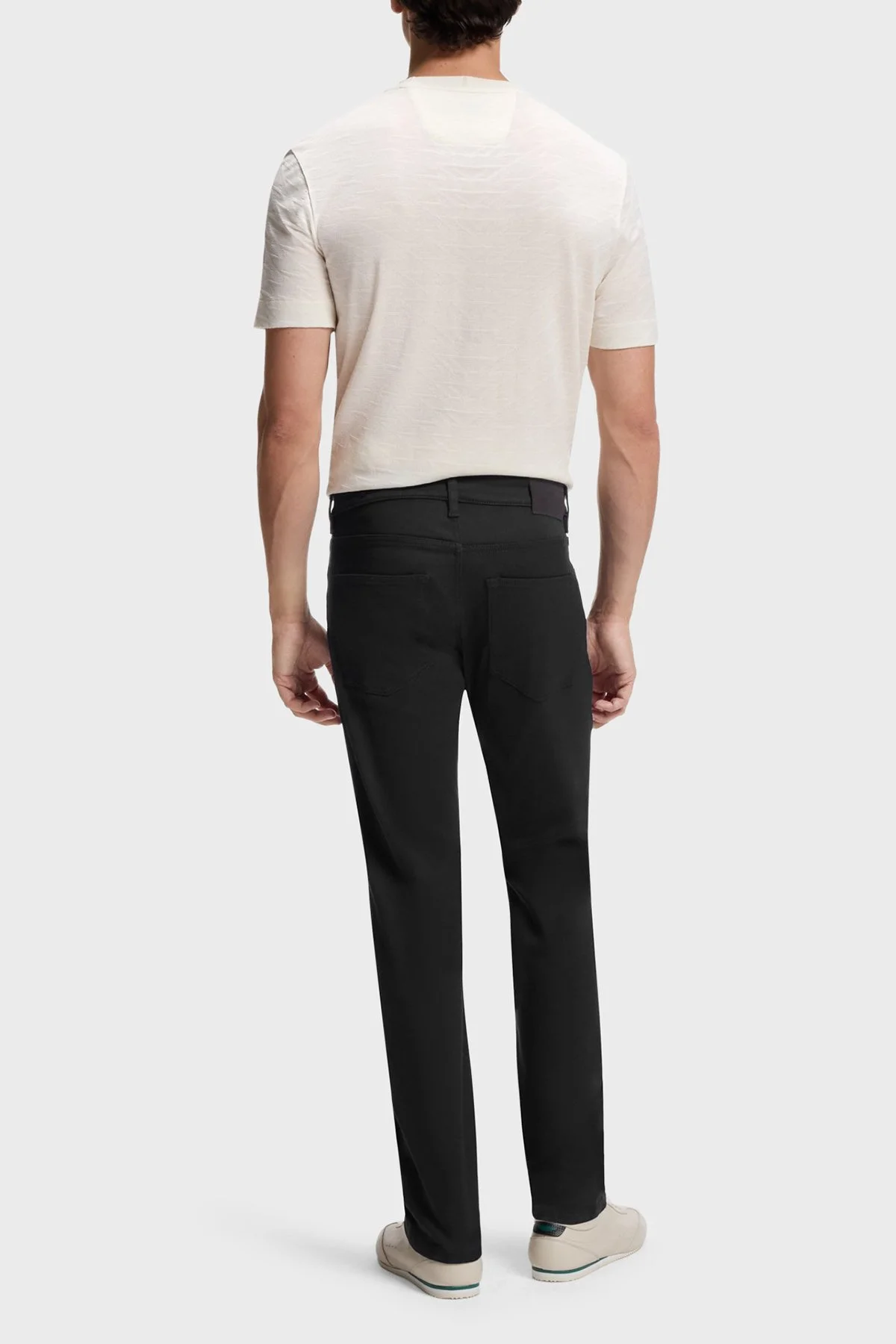 Boss Slim Fit Normal Bel Düz Paça Jeans Erkek Kot Pantolon 50556583 001 Siyah - 2