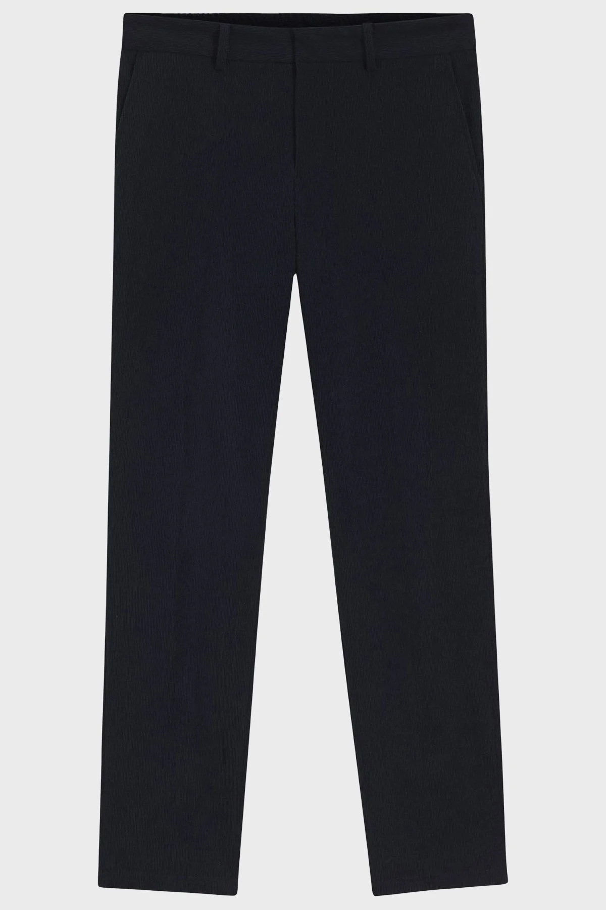 Boss Slim Fit Normal Bel Düz Paça Kadife Erkek Pantolon 50551683 404 LACİVERT - 3