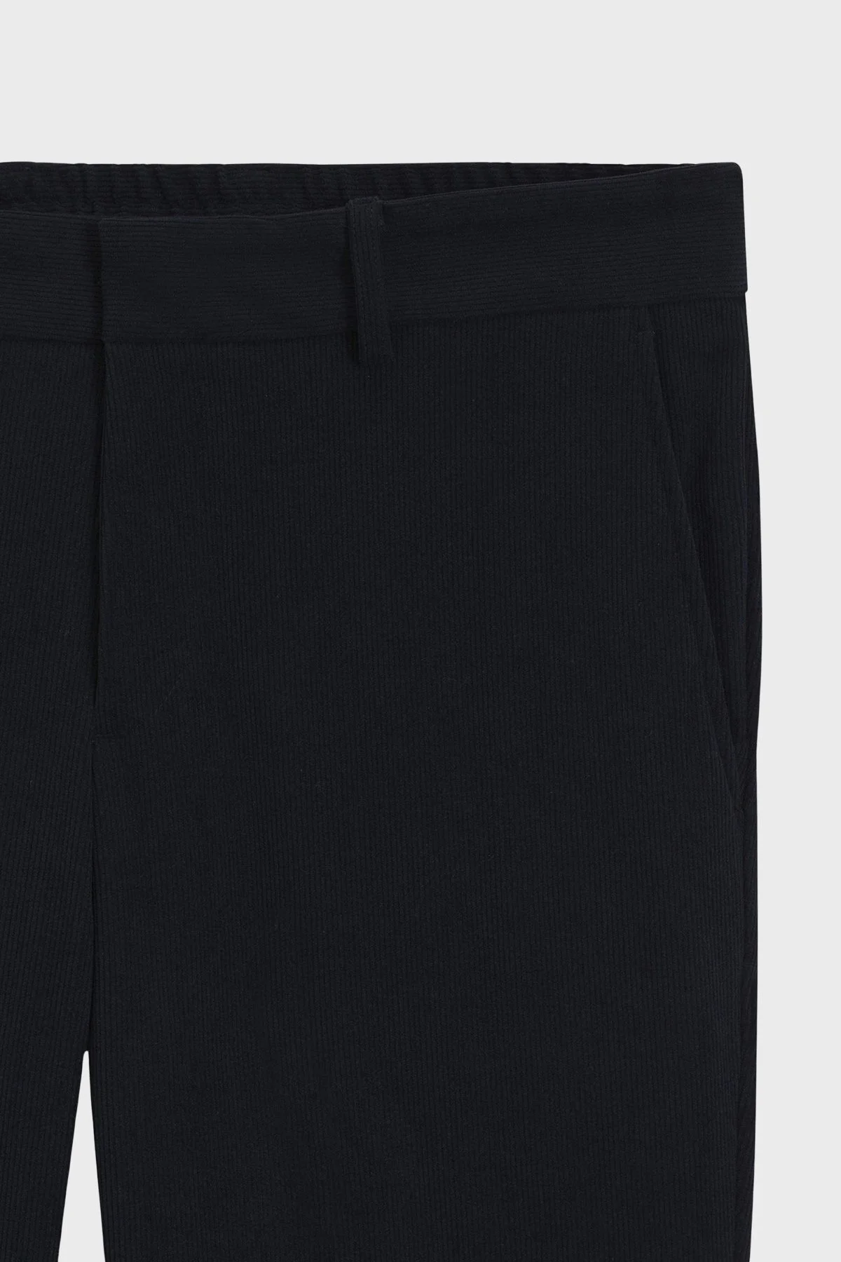 Boss Slim Fit Normal Bel Düz Paça Kadife Erkek Pantolon 50551683 404 LACİVERT - 4
