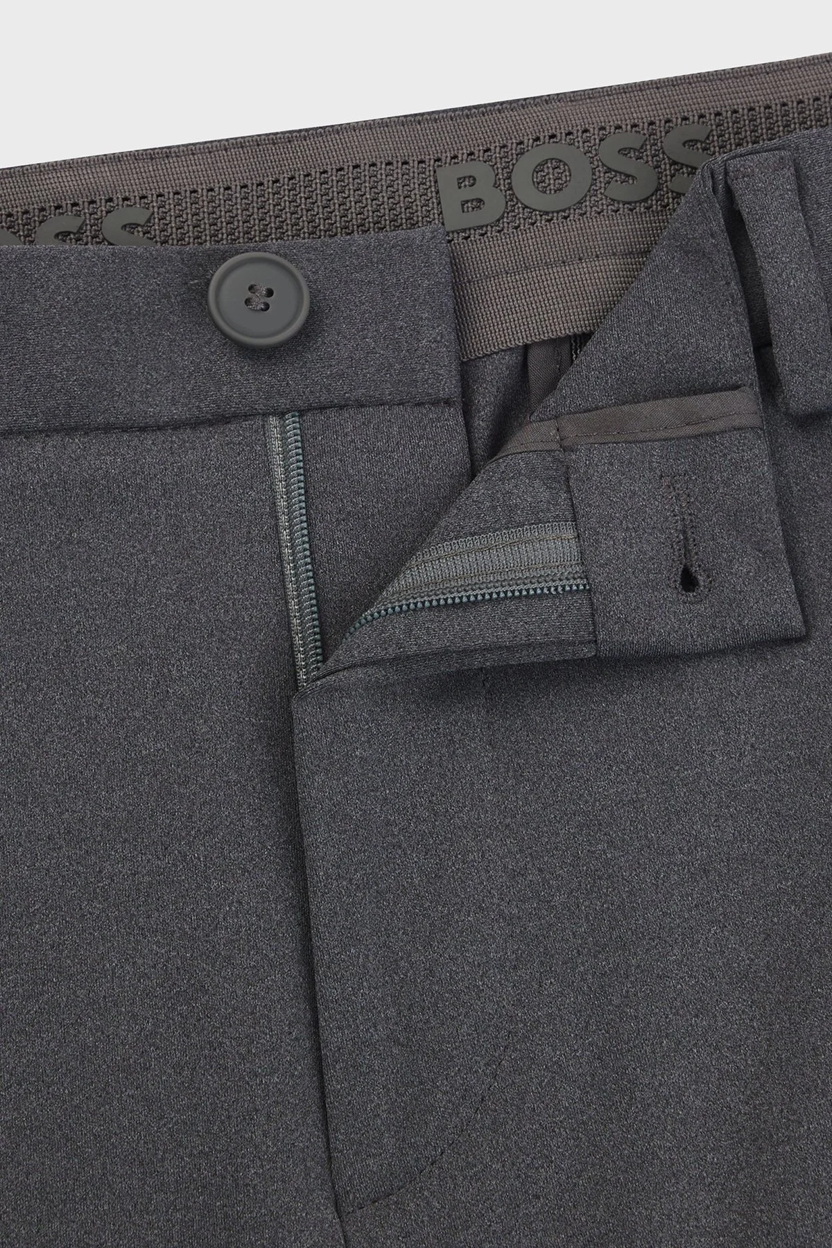 Boss Slim Fit Normal Bel Düz Paça Klasik Erkek Pantolon 50535048 041 GRİ - 4