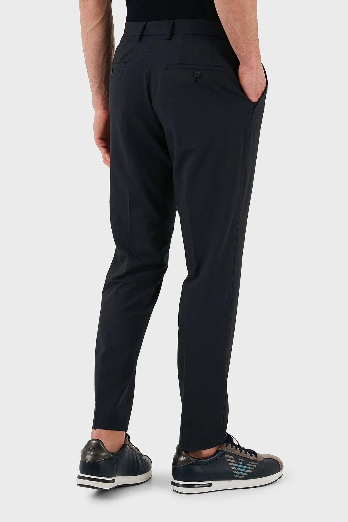 Boss Slim Fit Normal Bel Düz Paça Kumaş Erkek Pantolon 50535040 404 LACİVERT - 6