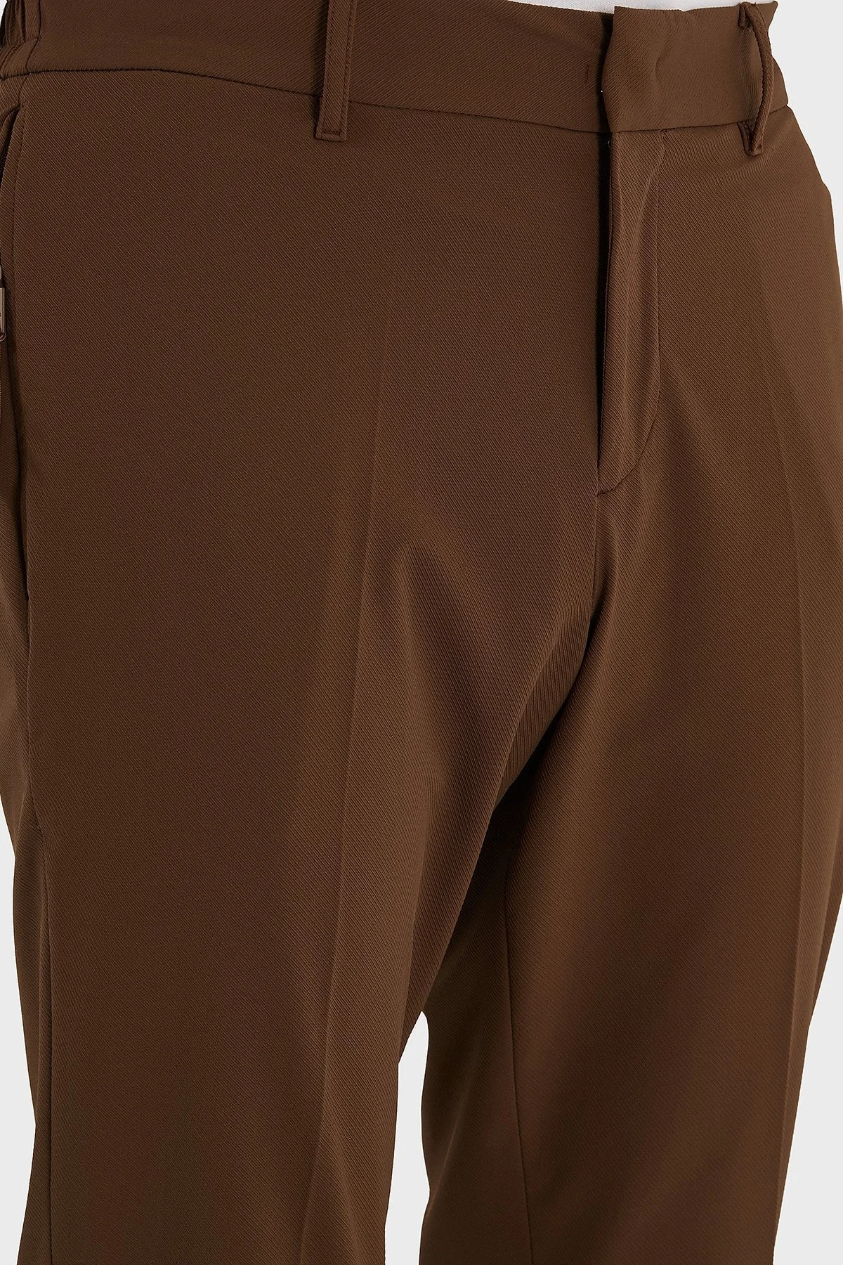 Boss Slim Fit Normal Bel Düz Paça Kumaş Erkek Pantolon 50543570 217 KAHVE - 6