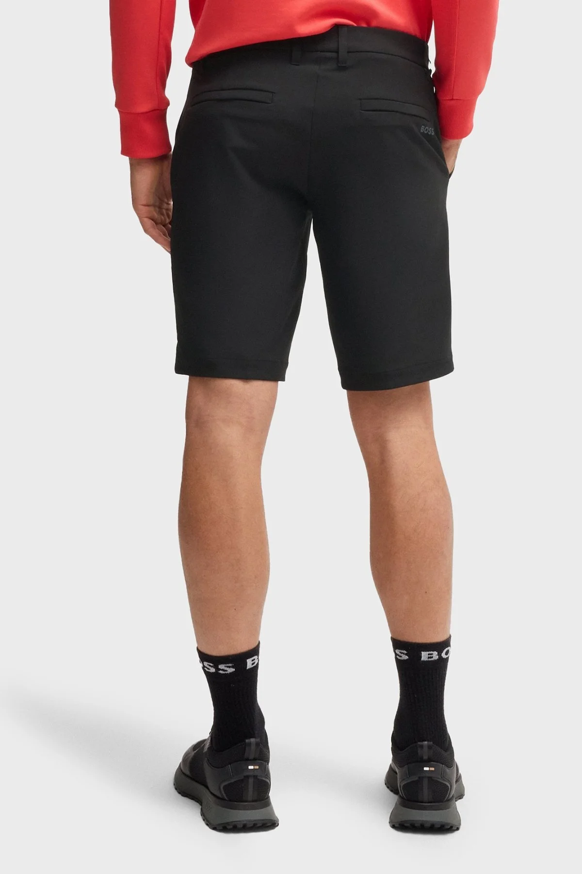 Boss Slim Fit Normal Bel Logolu Erkek Short 50540337 001 SİYAH - 3