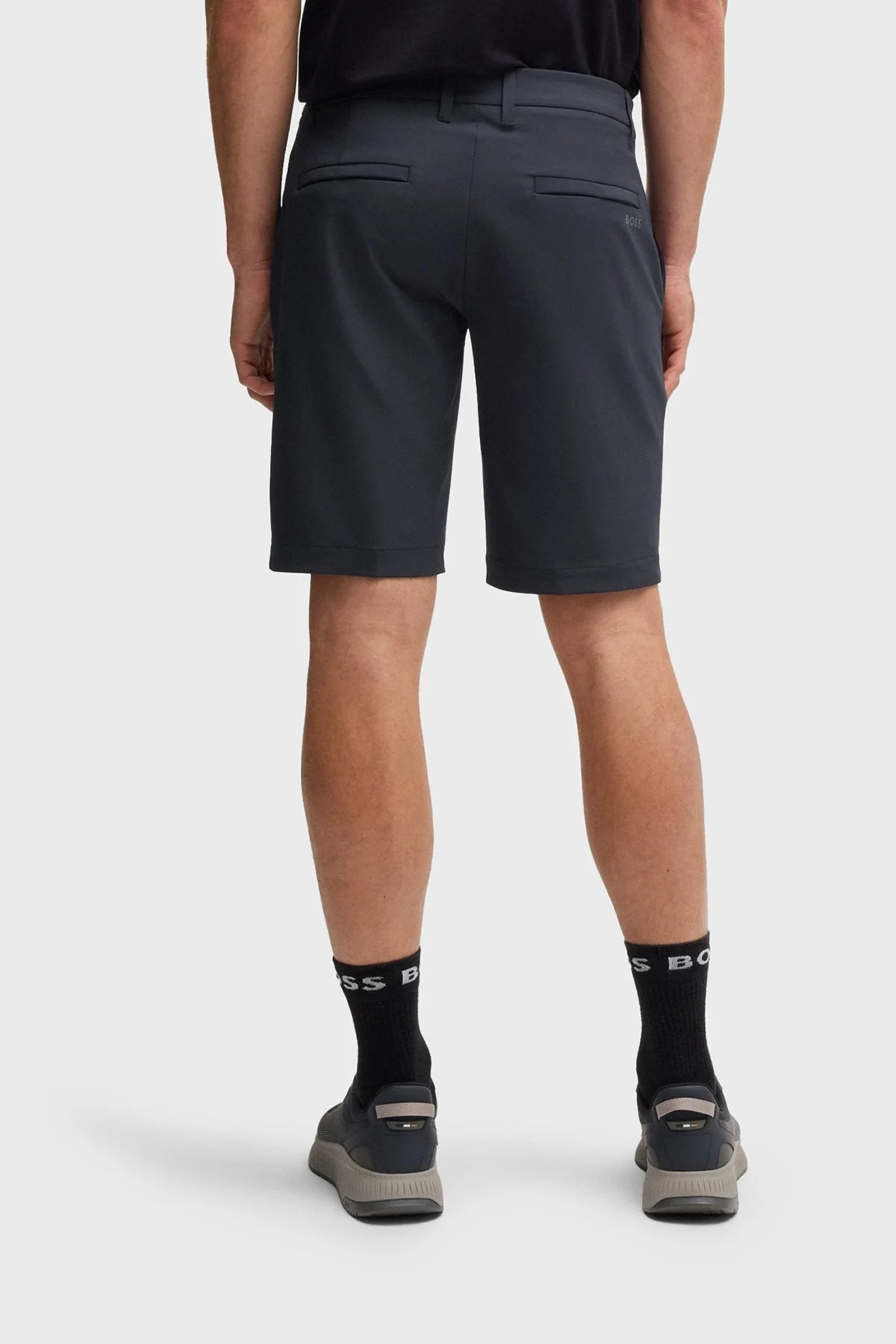 Boss Slim Fit Normal Bel Logolu Erkek Short 50540337 402 LACİVERT - 3