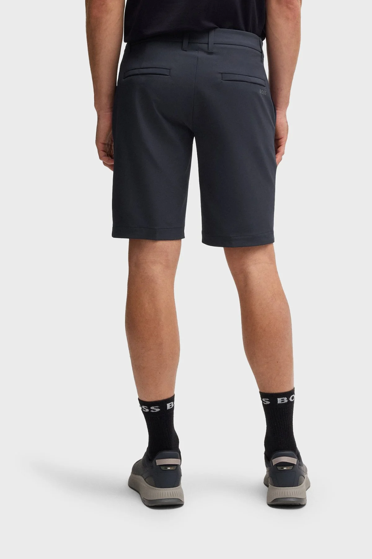 Boss Slim Fit Normal Bel Logolu Erkek Short 50540337 402 LACİVERT - 3