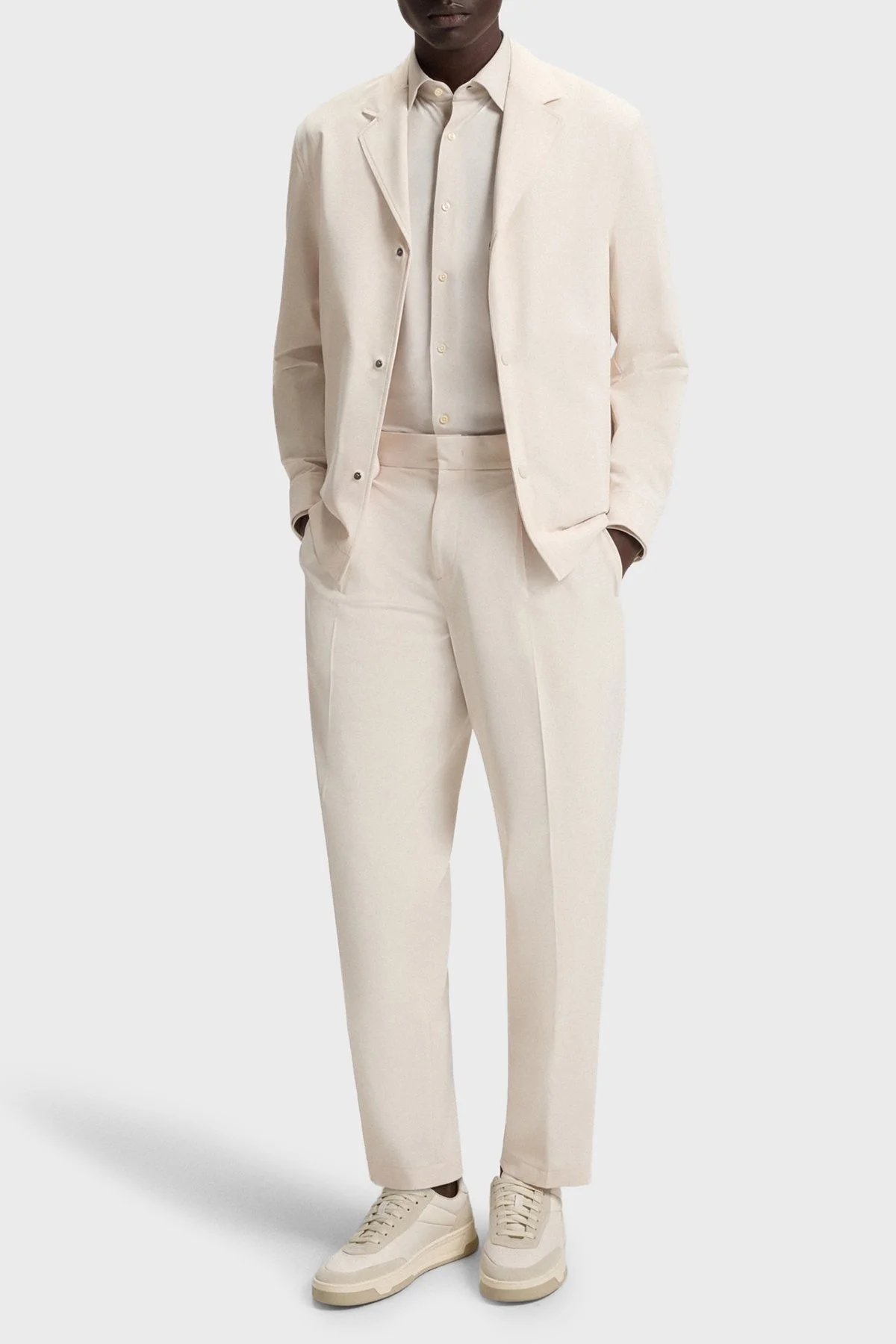 Boss Slim Fit Yaka Uzun Kollu Erkek Gömlek 50545428 131 EKRU - 2