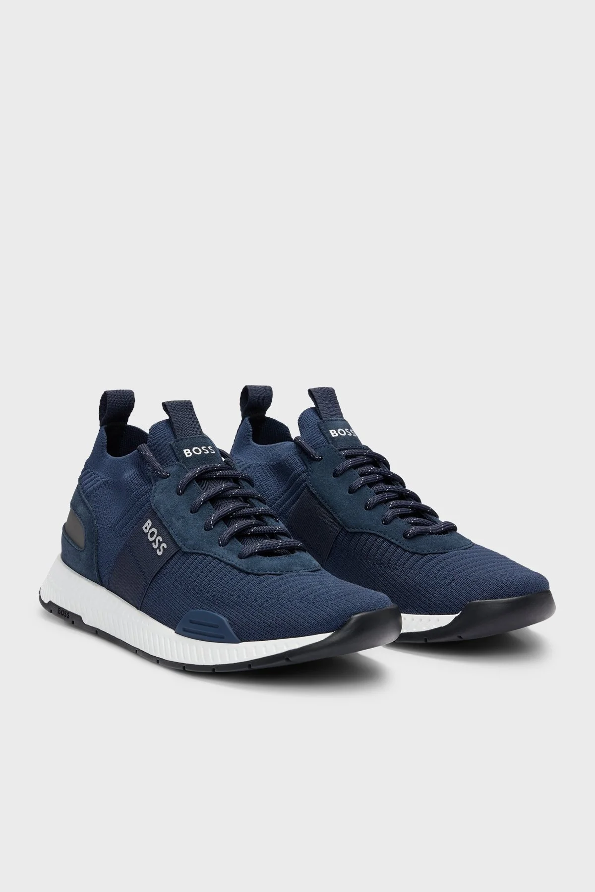 Boss Sneaker Erkek Ayakkabı 50498245 401 LACİVERT - 1