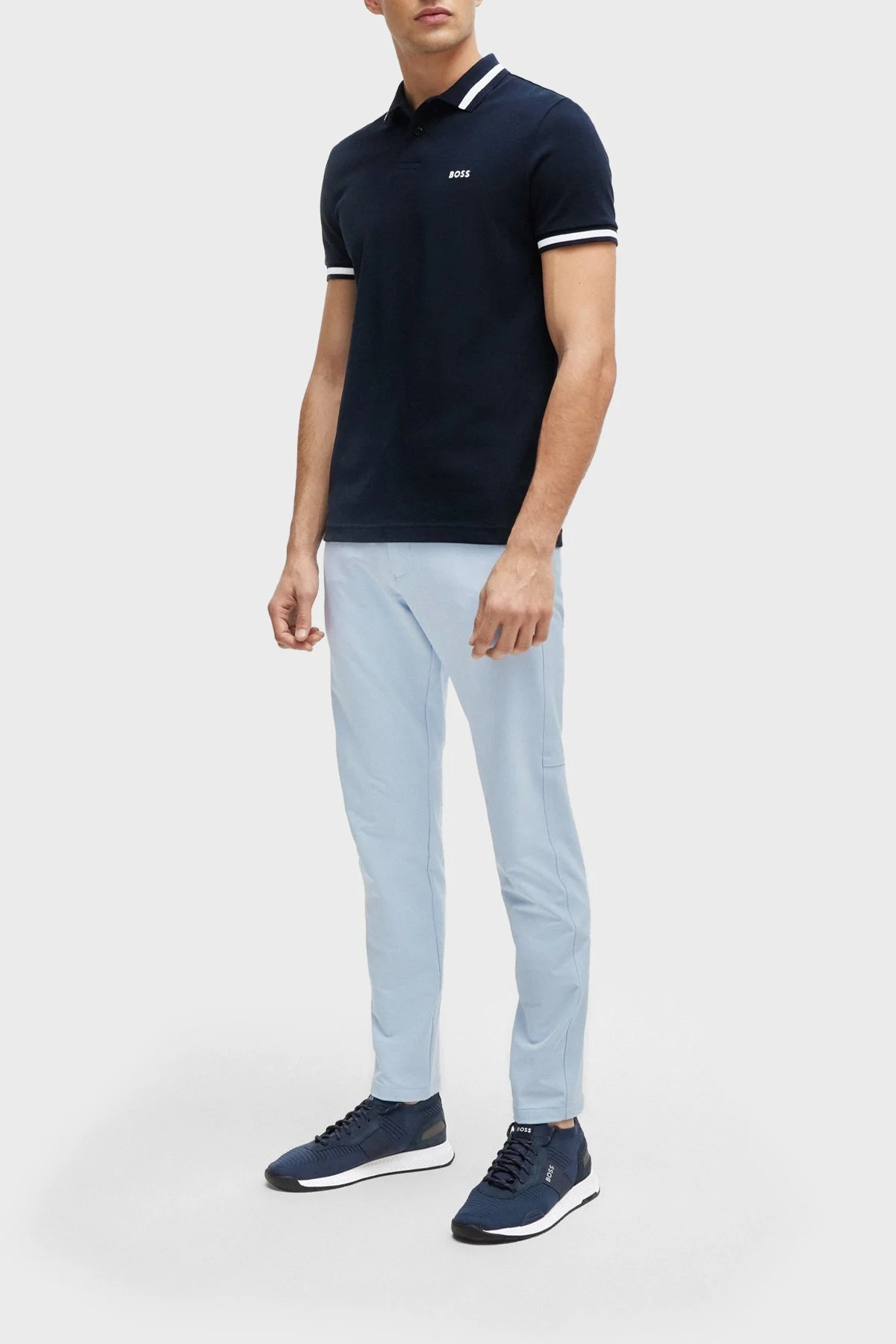 Boss Sneaker Erkek Ayakkabı 50498245 401 LACİVERT - 2