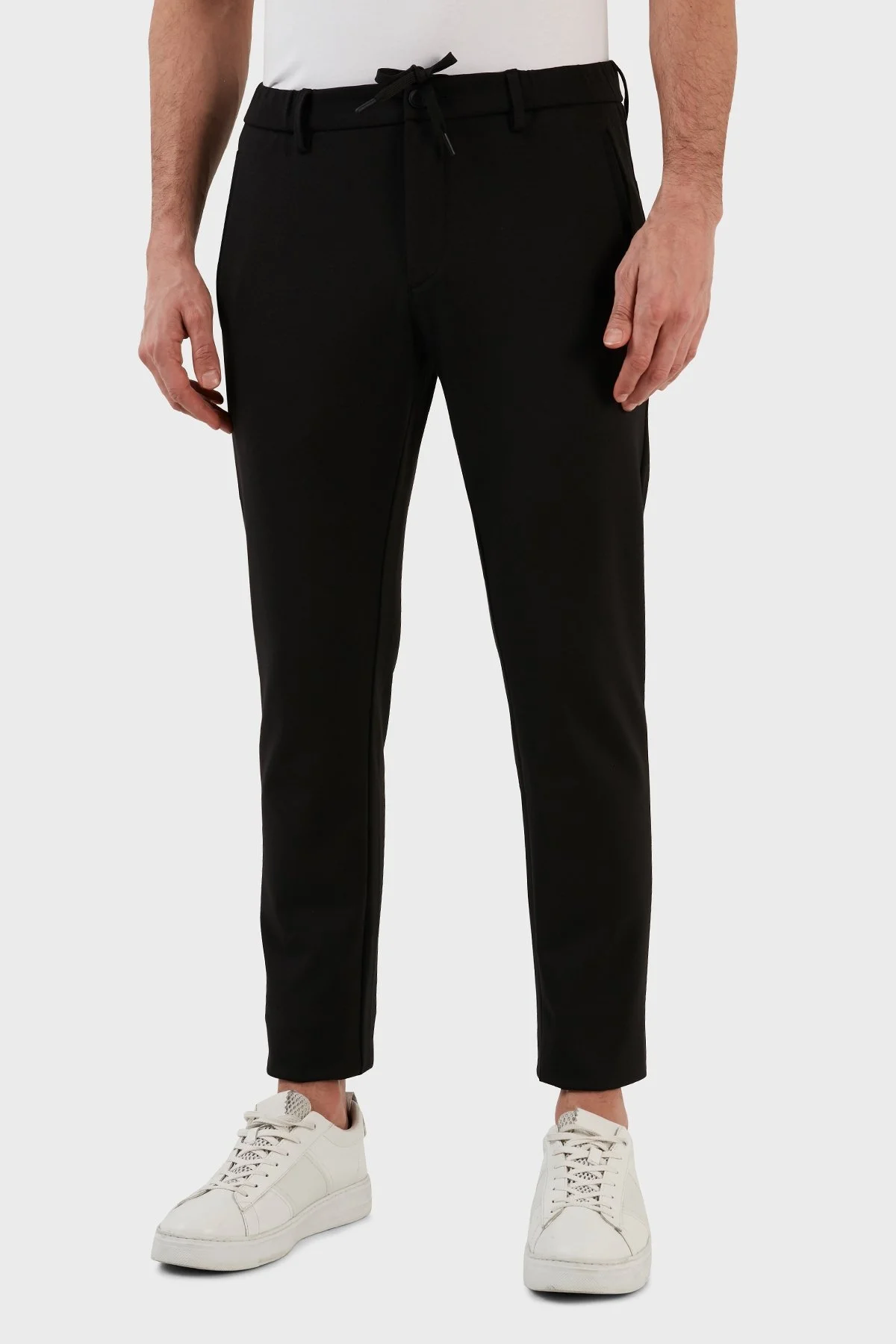 Boss Streç Jarse Normal Bel Slim Fit Chino Erkek Pantolon 50484040 001 SİYAH - 2