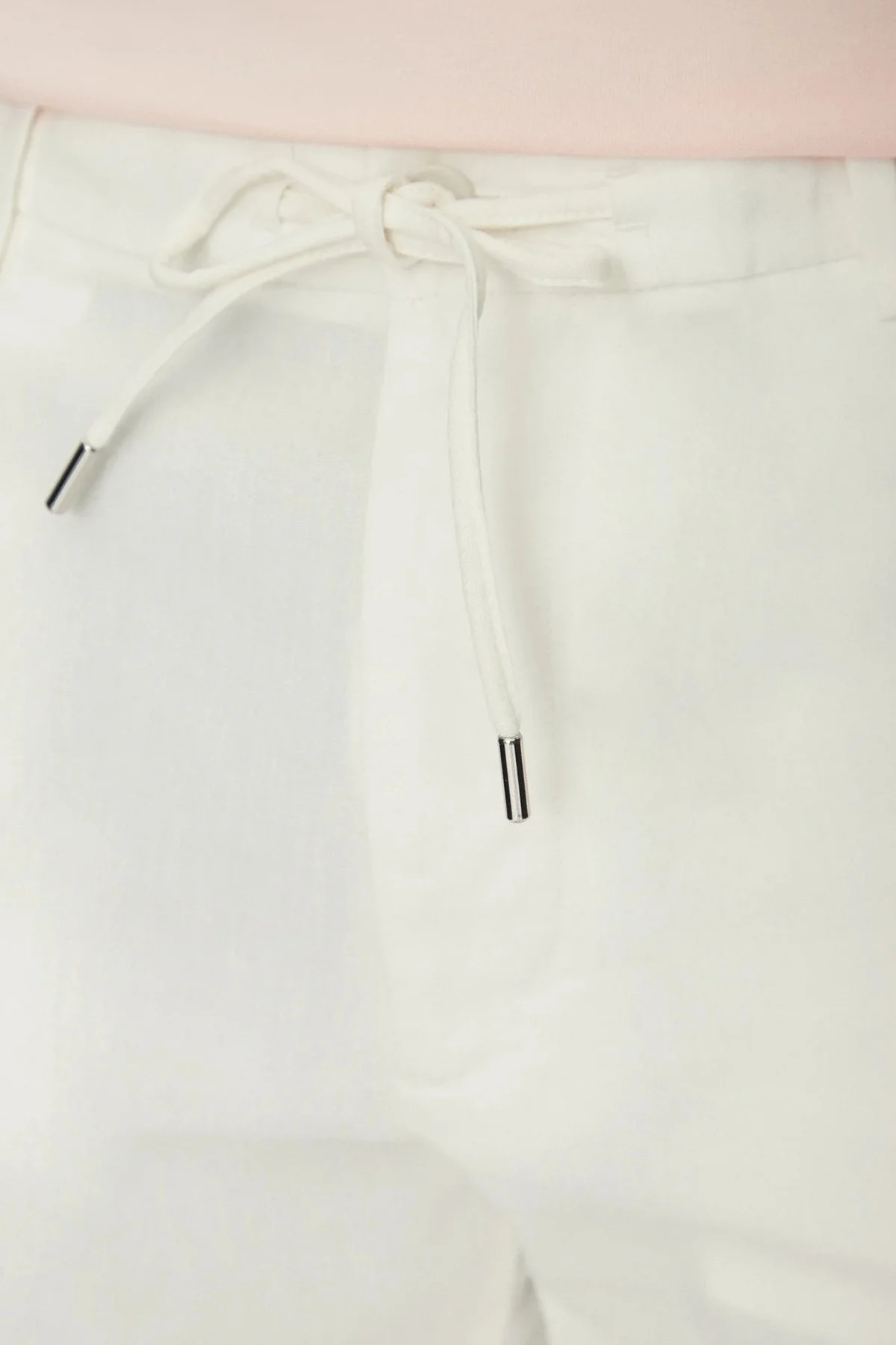 Boss Streç Keten Karışımlı Regular Fit Normal Bel Erkek Short 50538016 100 BEYAZ - 4