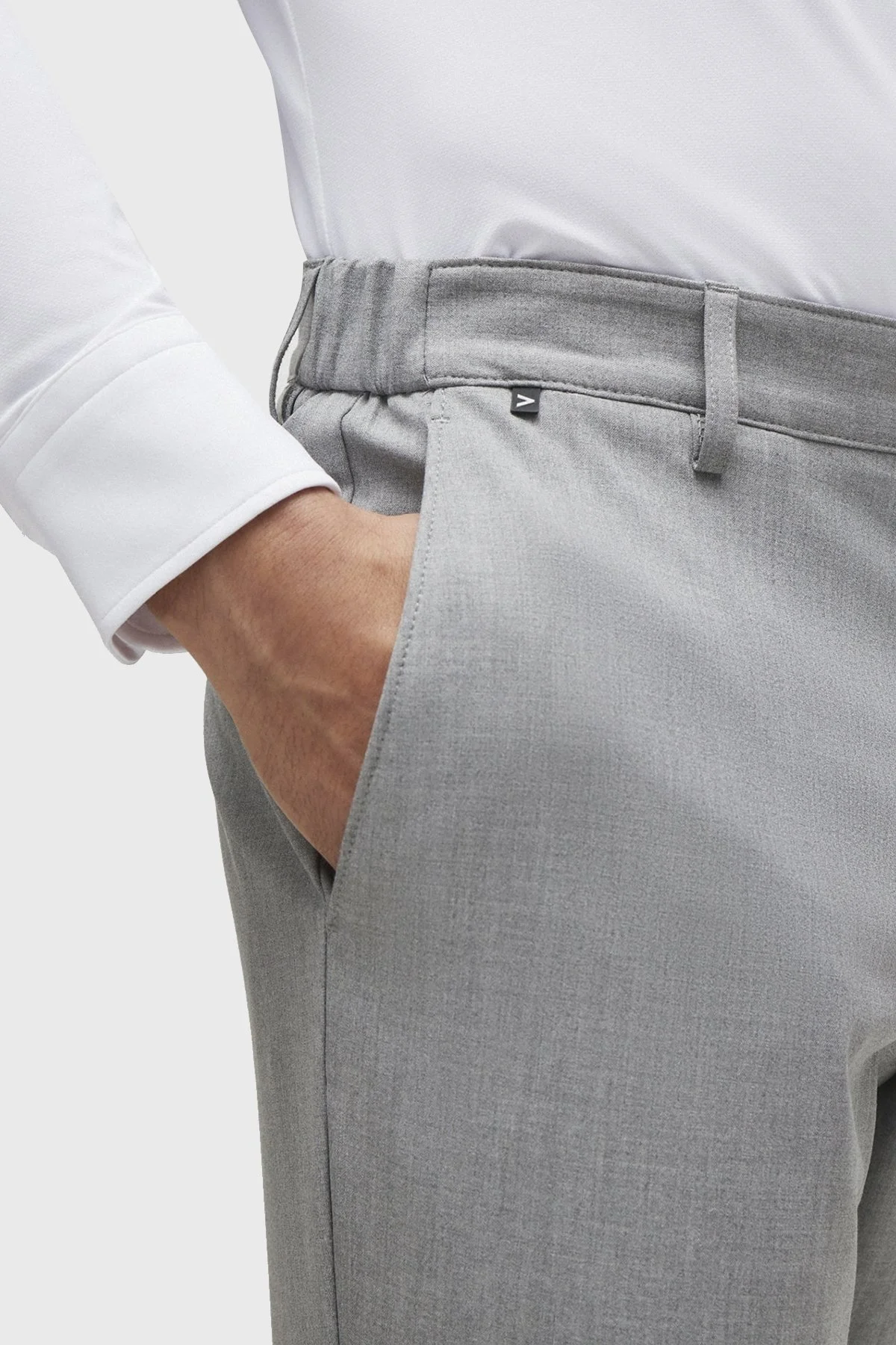 Boss Streç Kumaş Slim Fit Erkek Pantolon 50508198 041 GRİ - 4