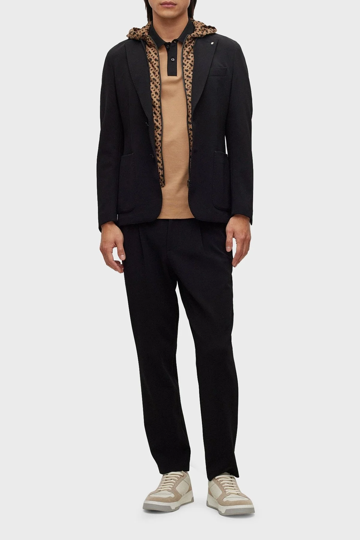 Boss C-Perin Streç Kumaşlı Relaxed Fit Düz Paça Erkek Pantolon 50489380 001 SİYAH - 2