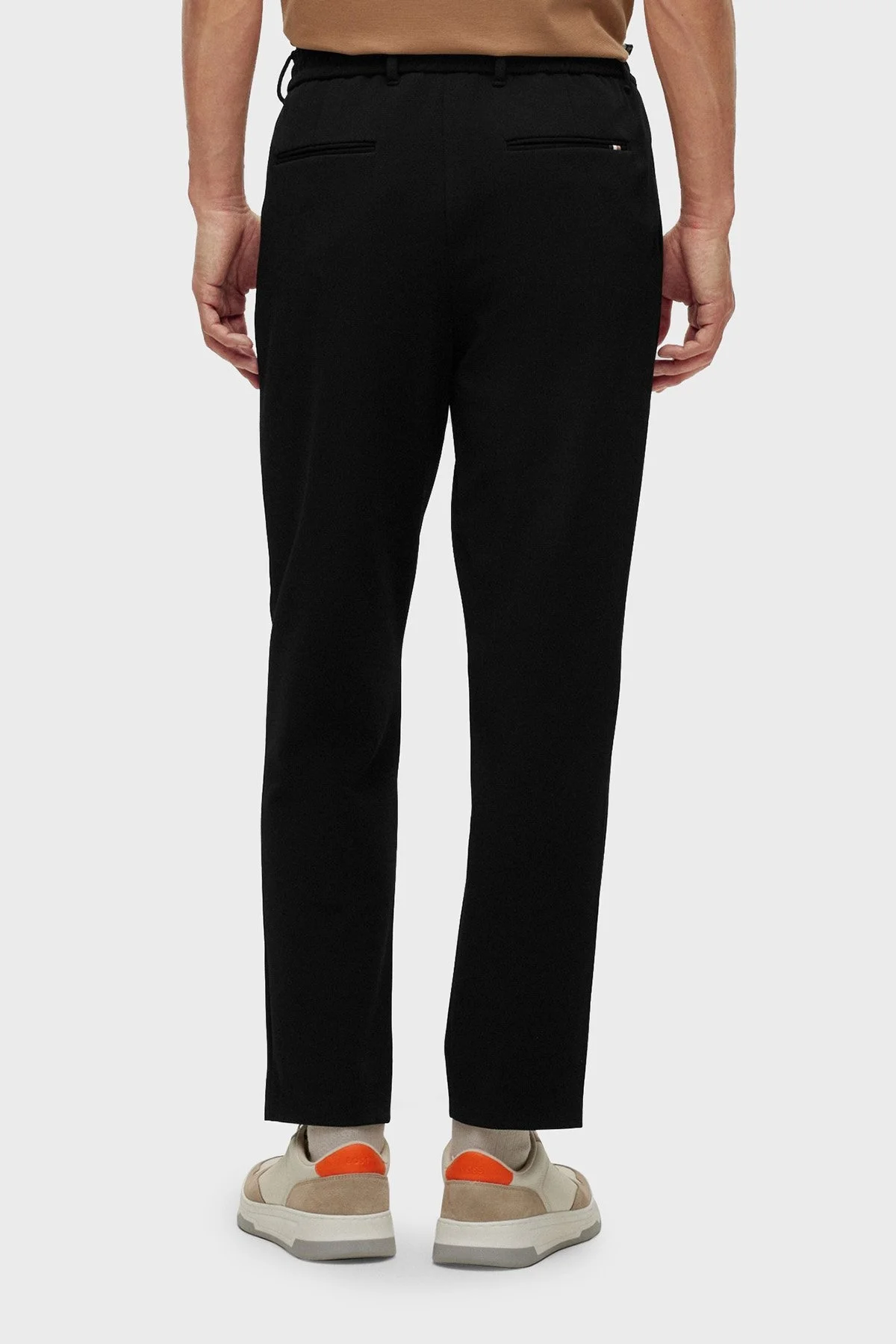 Boss C-Perin Streç Kumaşlı Relaxed Fit Düz Paça Erkek Pantolon 50489380 001 SİYAH - 3