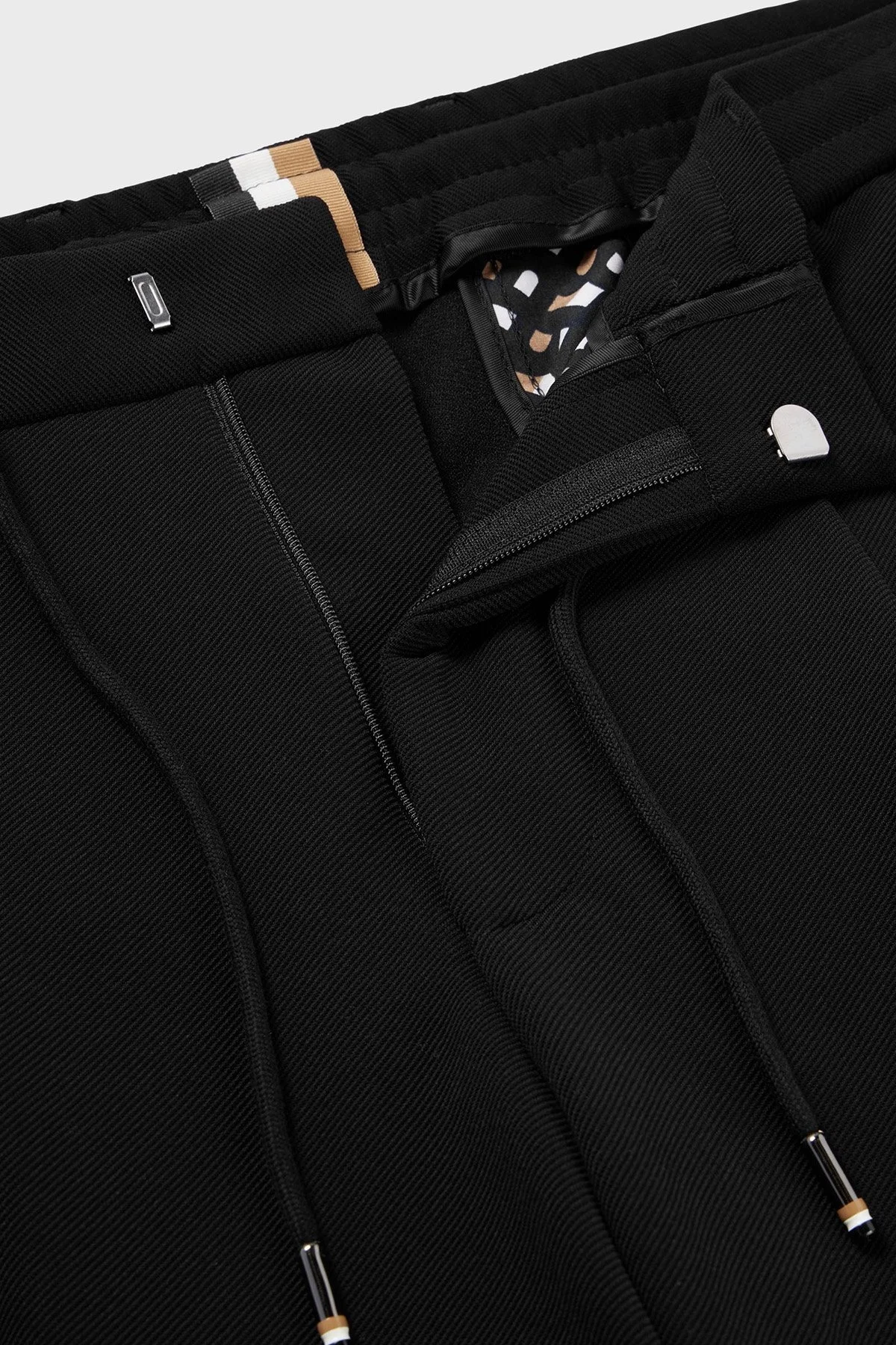 Boss C-Perin Streç Kumaşlı Relaxed Fit Düz Paça Erkek Pantolon 50489380 001 SİYAH - 5