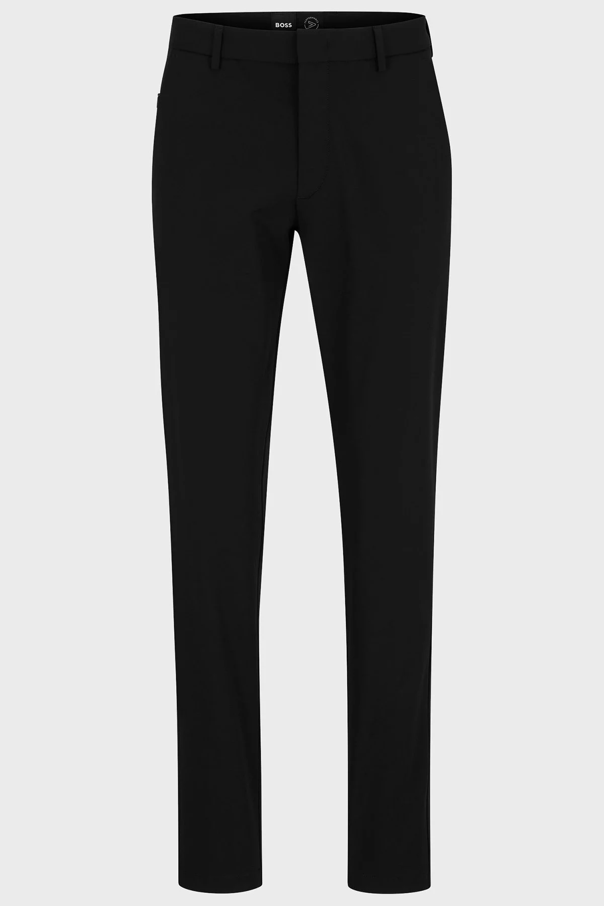 Boss Streç Kumaştan Normal Bel Slim Fit Cepli Erkek Pantolon 50491755 001 SİYAH - 6