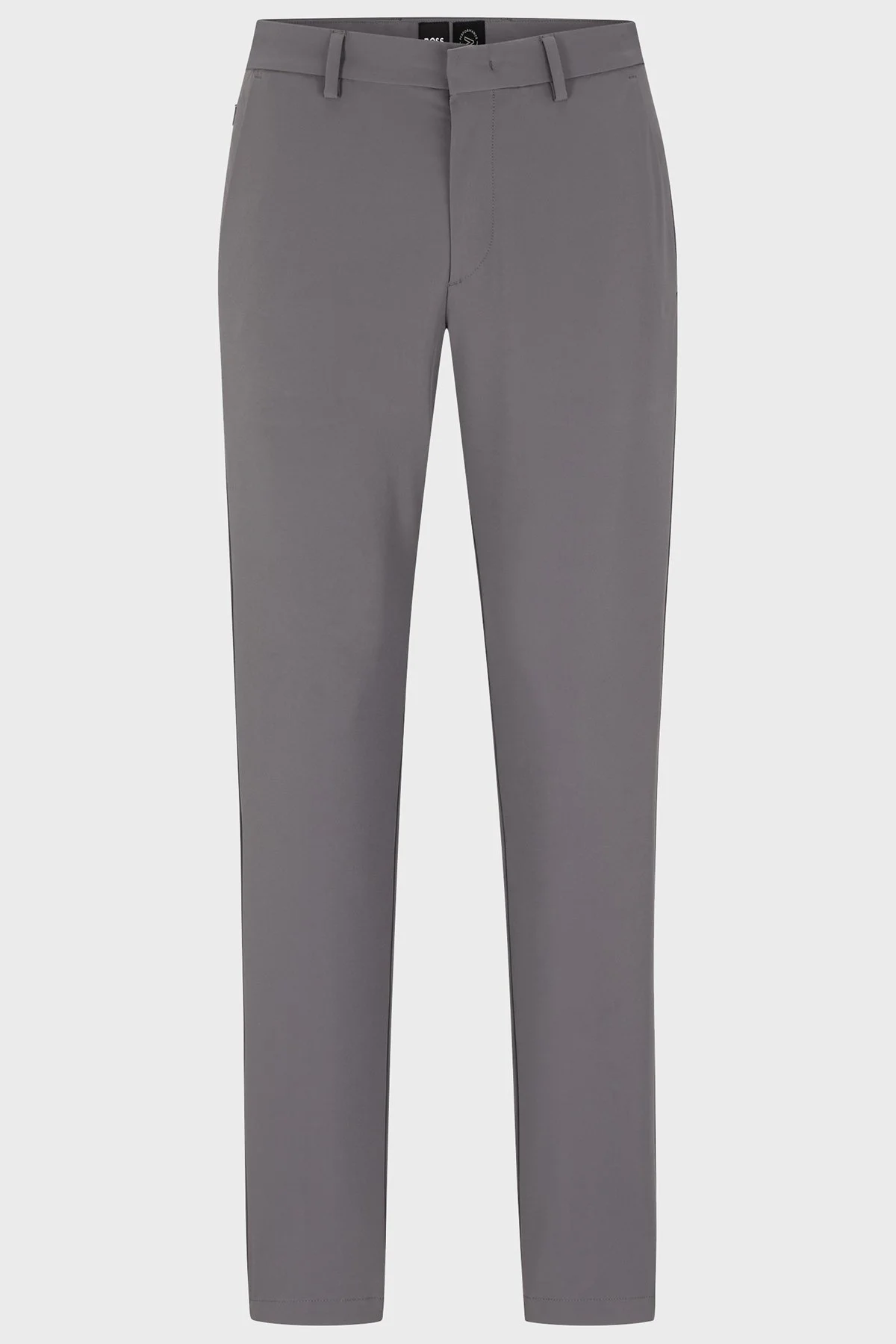 Boss Streç Kumaştan Normal Bel Slim Fit Cepli Erkek Pantolon 50491755 029 GRİ - 6