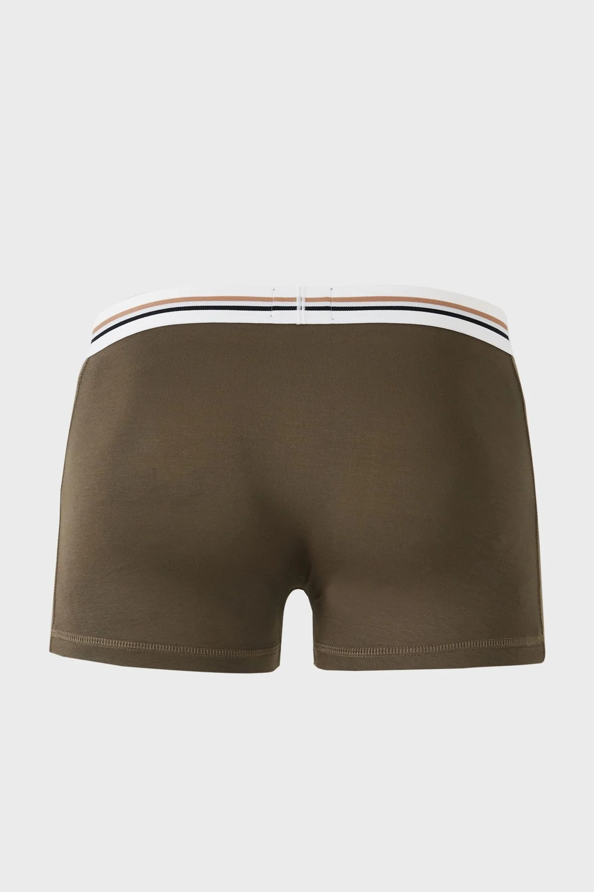 Boss Streç Logo Baskılı 3 Pack Erkek Boxer 50492200 964 Lacivert-Siyah-Haki - 12