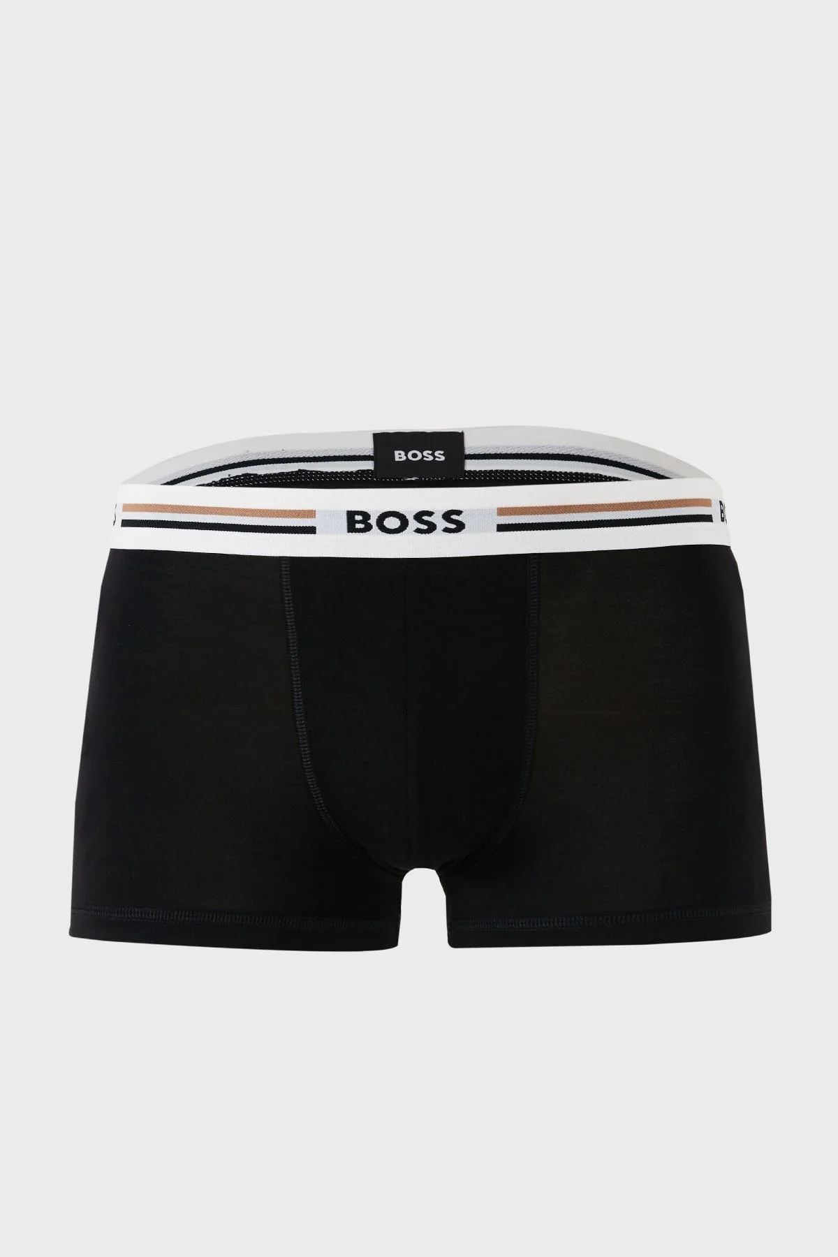 Boss Streç Logo Baskılı 3 Pack Erkek Boxer 50492200 964 Lacivert-Siyah-Haki - 13