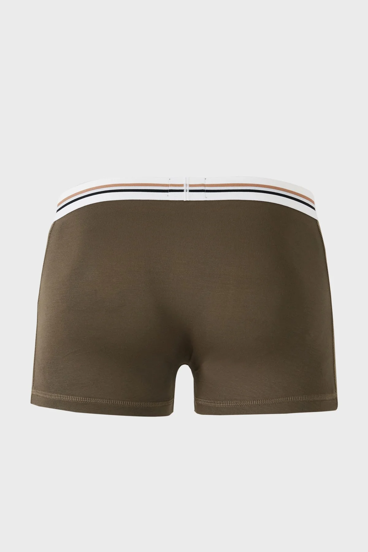 Boss Streç Logo Baskılı 3 Pack Erkek Boxer 50492200 964 Lacivert-Siyah-Haki - 5