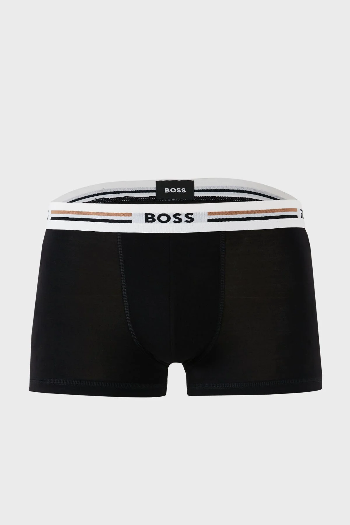 Boss Streç Logo Baskılı 3 Pack Erkek Boxer 50492200 964 Lacivert-Siyah-Haki - 6
