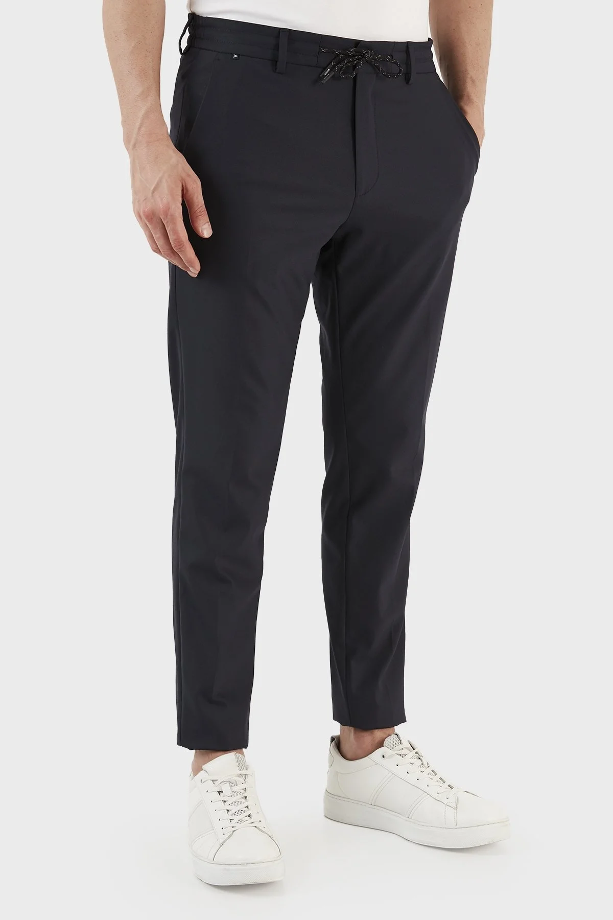 Boss Streç Normal Bel Slim Fit Düz Paça Chino Erkek Pantolon 50492714 404 LACİVERT - 3