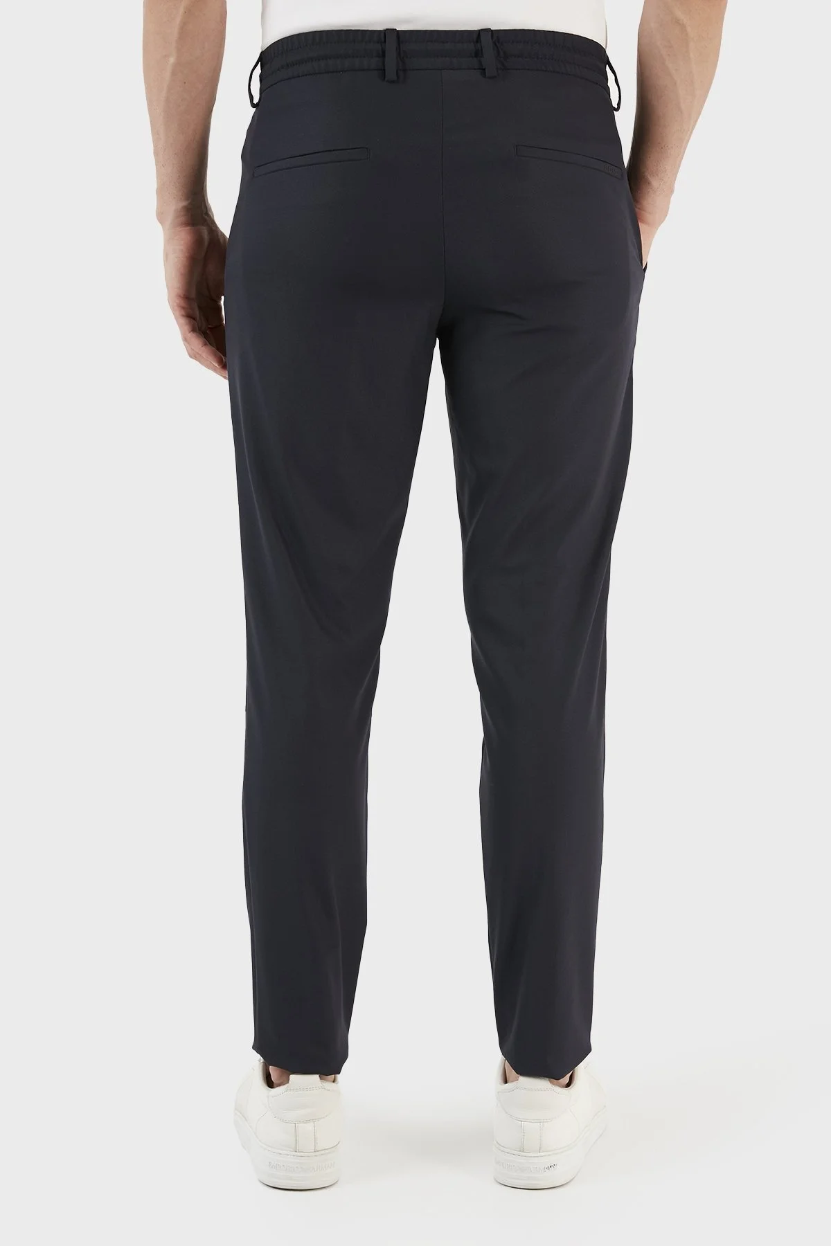 Boss Streç Normal Bel Slim Fit Düz Paça Chino Erkek Pantolon 50492714 404 LACİVERT - 6