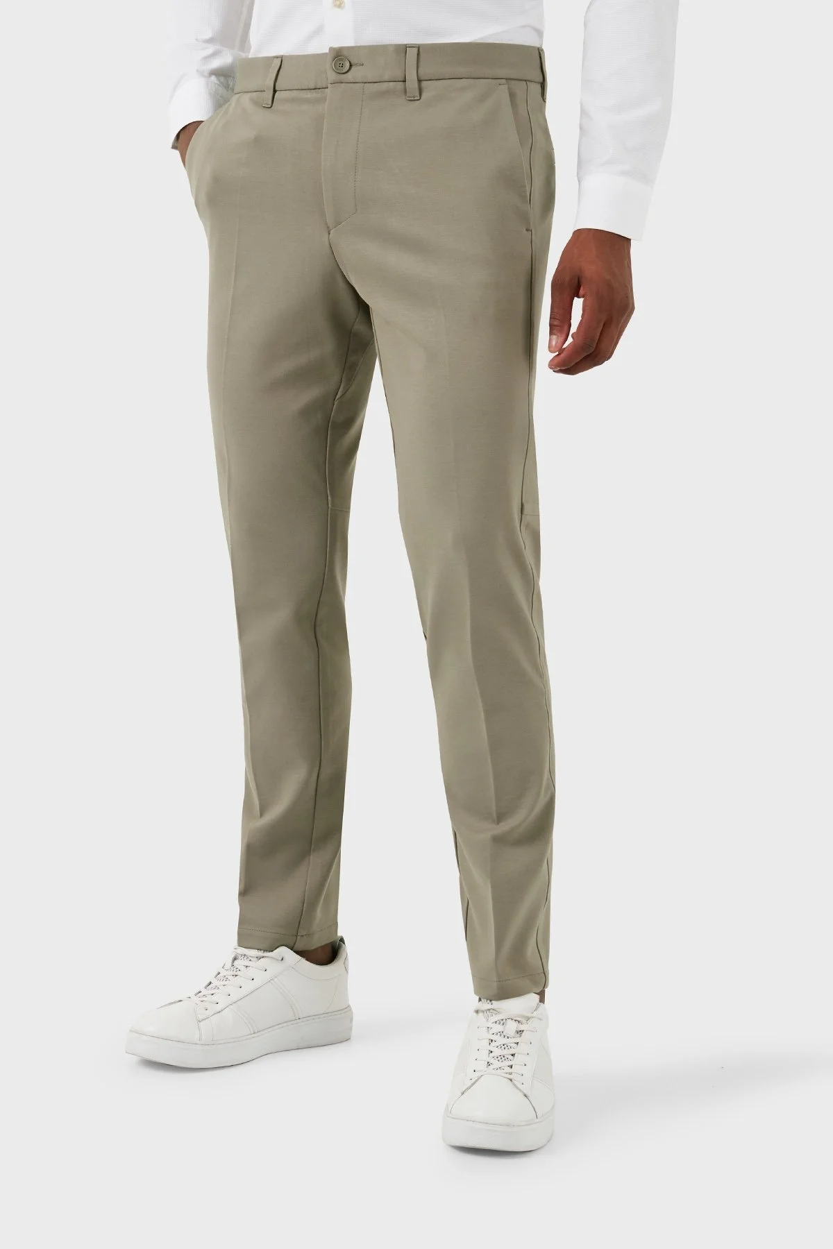 Boss Streç Normal Bel Slim Fit Erkek Pantolon 50513436 334 HAKİ - 2