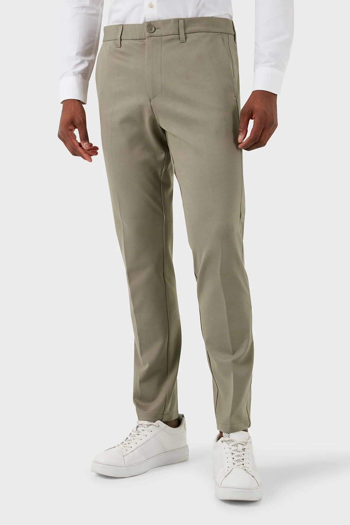 Boss Streç Normal Bel Slim Fit Erkek Pantolon 50513436 334 HAKİ - 4