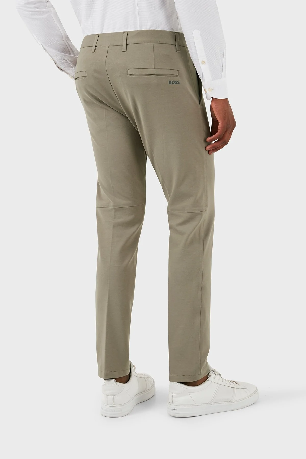 Boss Streç Normal Bel Slim Fit Erkek Pantolon 50513436 334 HAKİ - 6