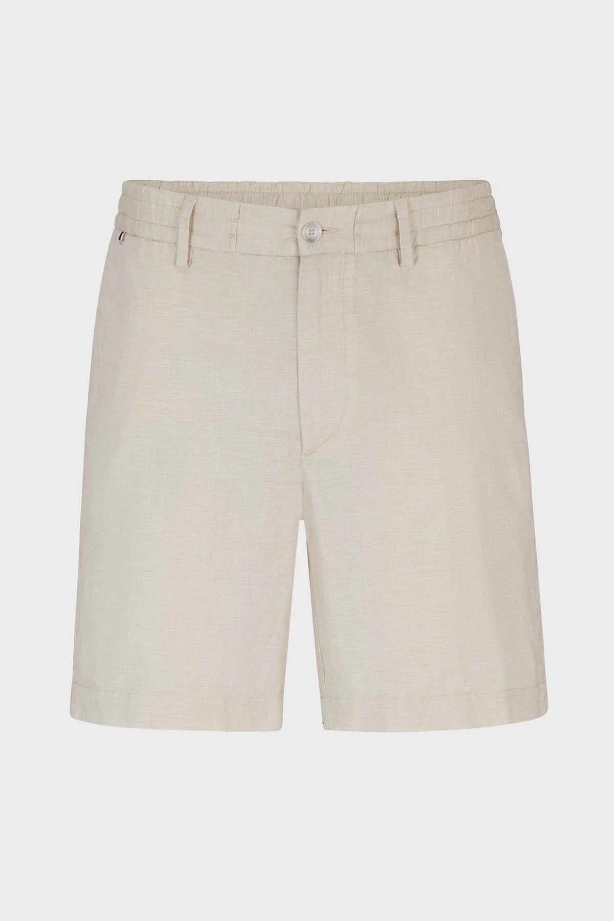 Boss Streç Pamuk Keten Karışımlı Regular Fit Erkek Short 50512555 276 BEJ - 5