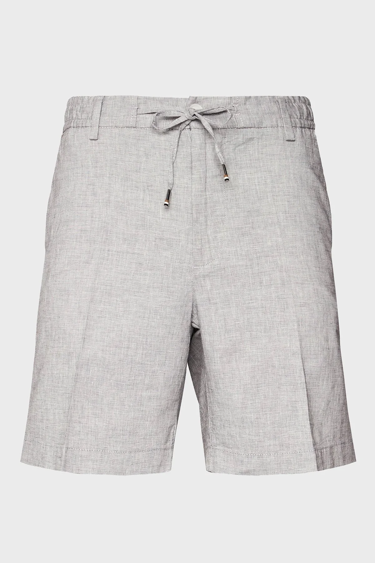 Boss Streç Pamuk Keten Karışımlı Regular Fit Erkek Short 50512555 404 LACİVERT - 6