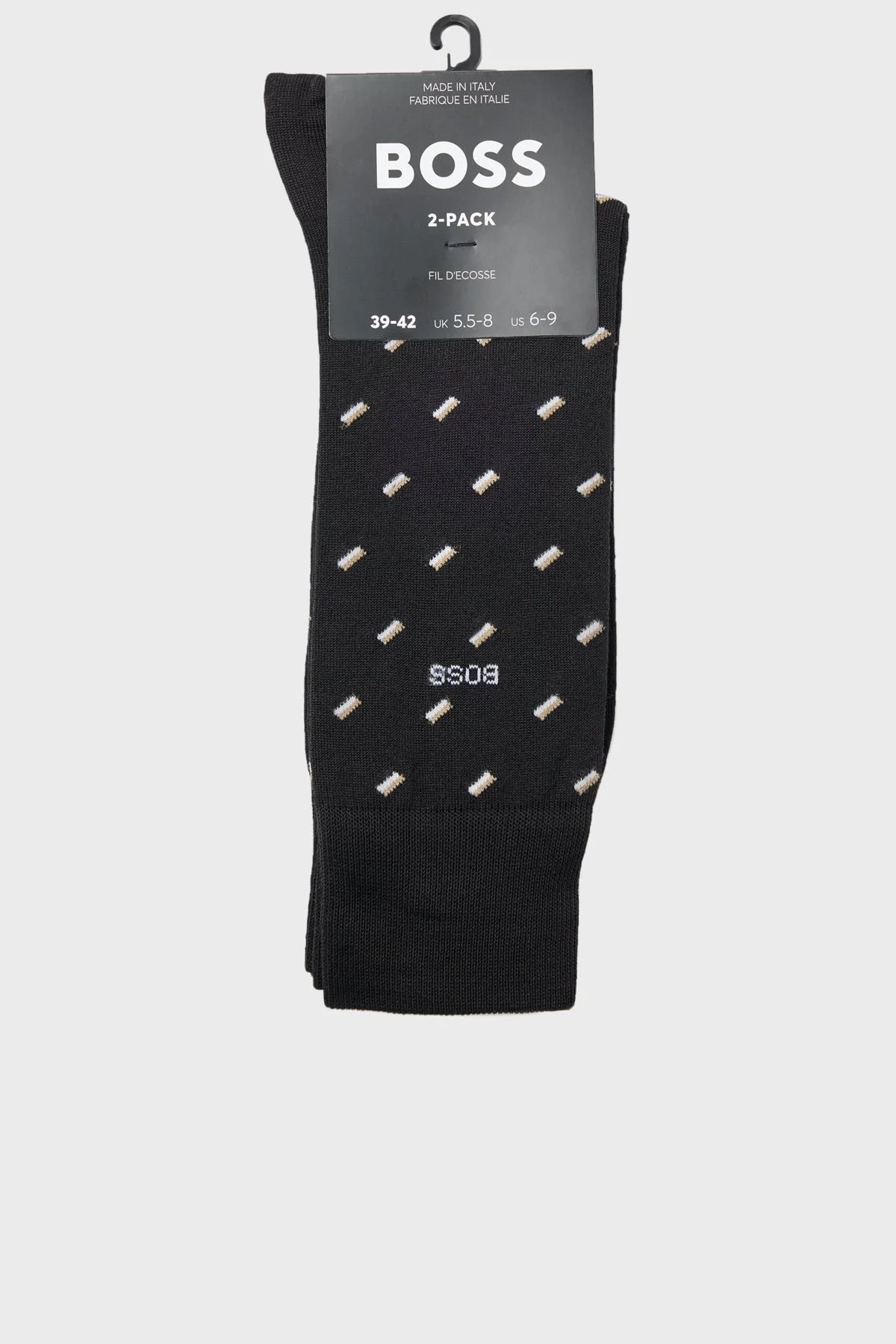 Boss Streç Pamuklu 2 Pack Erkek Çorap 50478350 001 SİYAH - 1