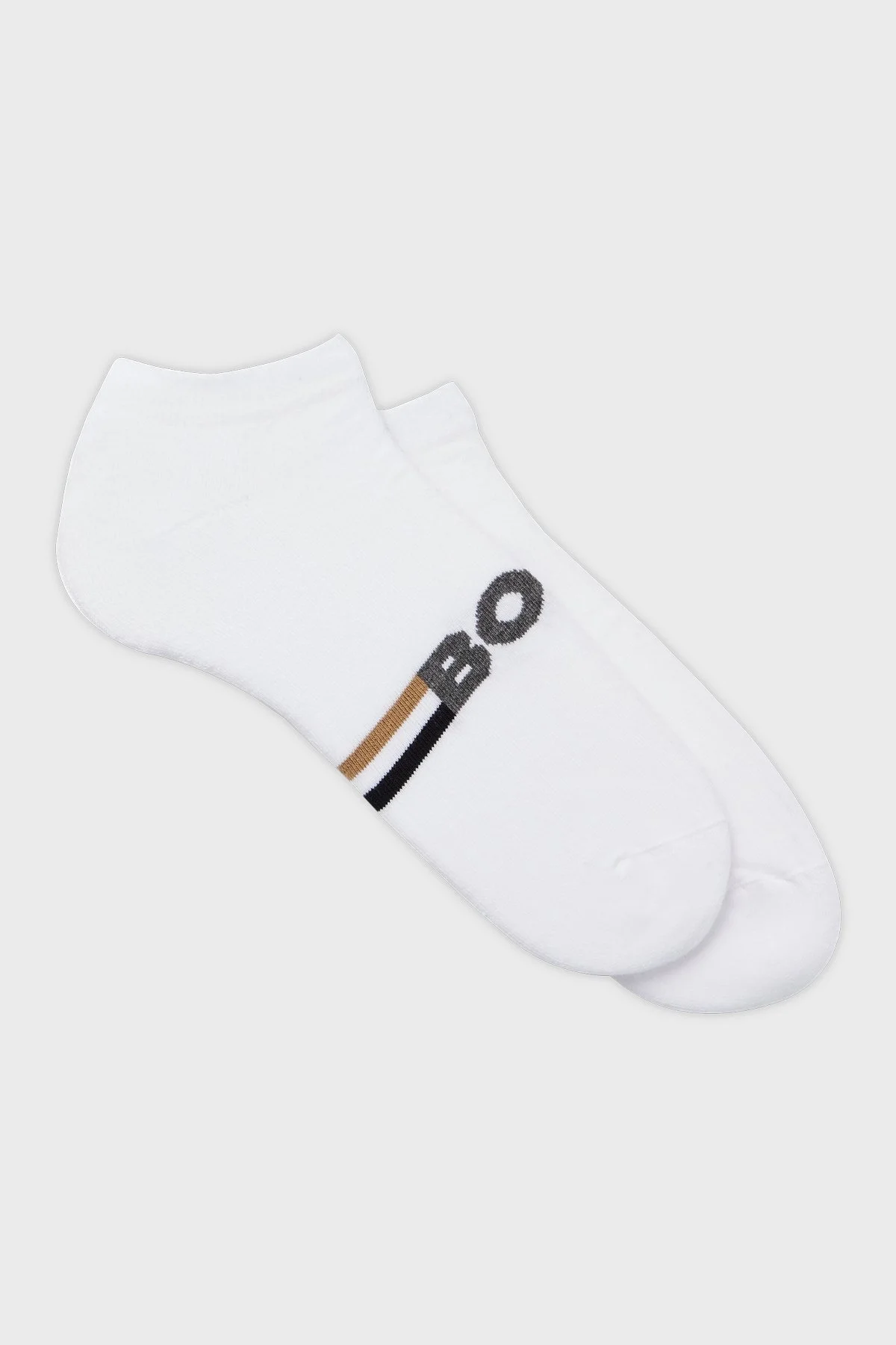 Boss Streç Pamuklu 2 Pack Erkek Çorap 50510656 100 BEYAZ - 3