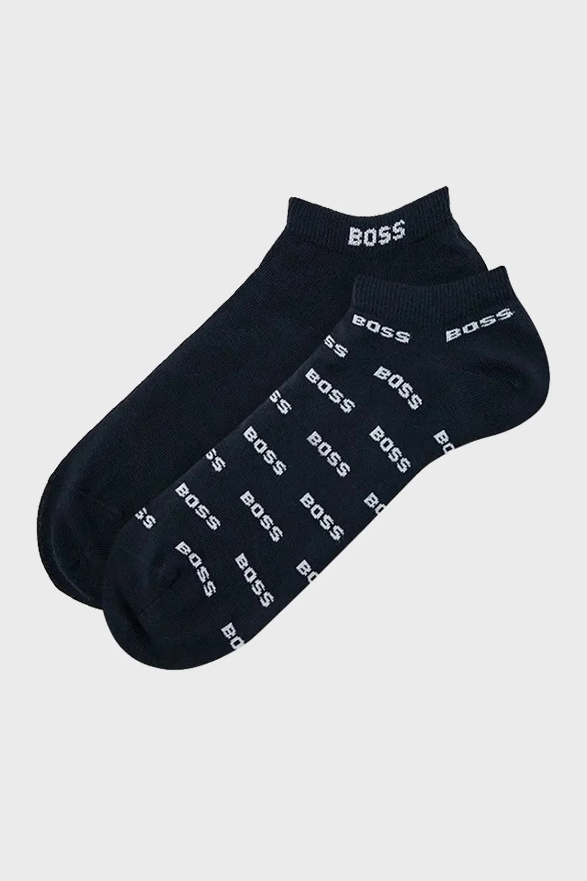 Boss Streç Pamuklu 2 Pack Erkek Çorap 50511426 401 LACİVERT - 1