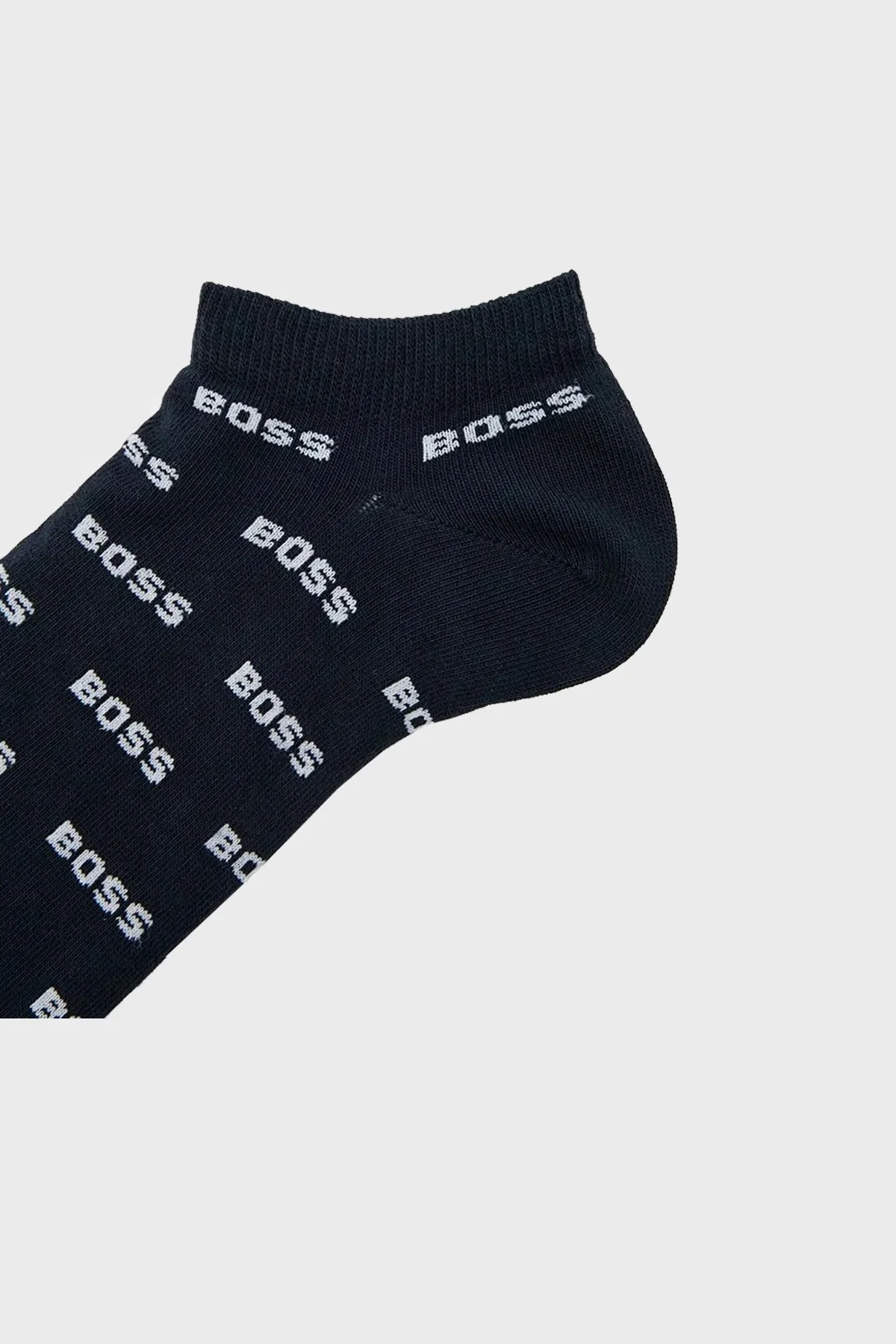 Boss Streç Pamuklu 2 Pack Erkek Çorap 50511426 401 LACİVERT - 2