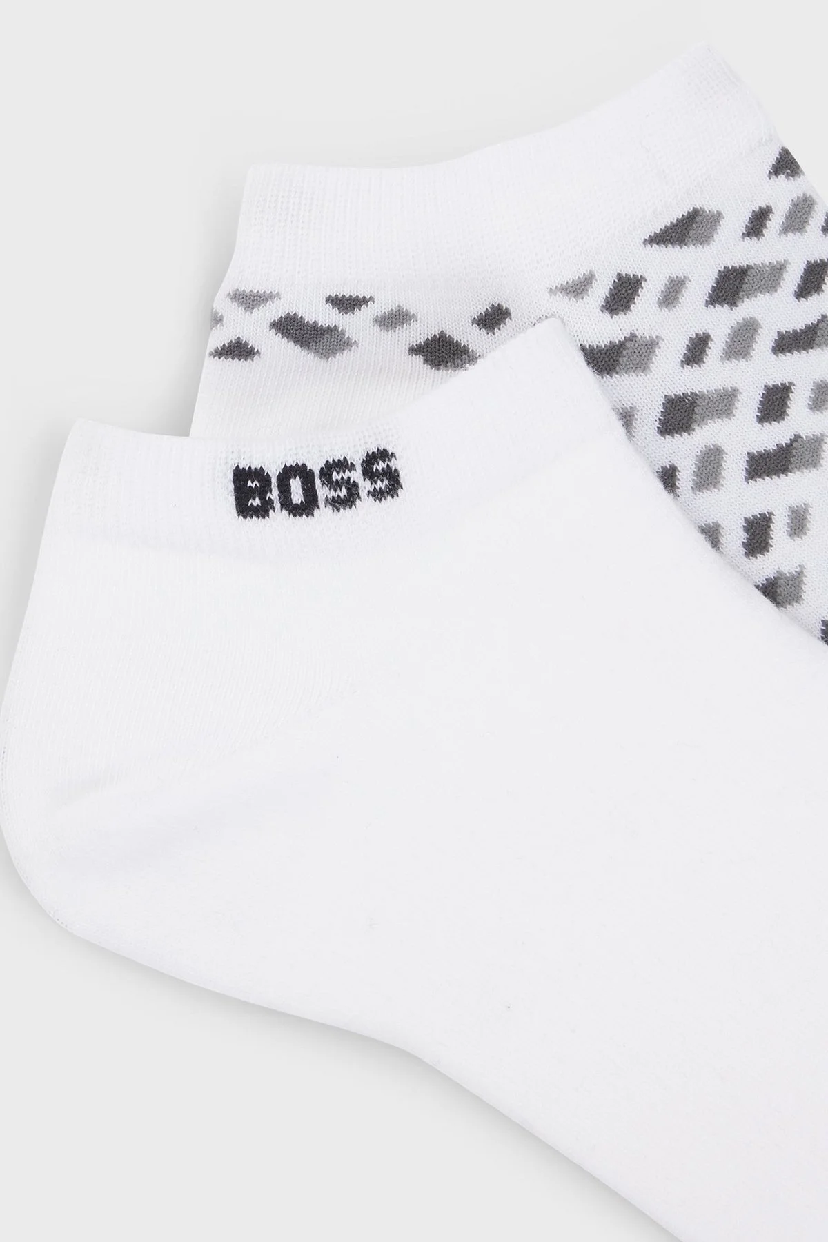 Boss Streç Pamuklu 2 Pack Erkek Çorap 50524521 100 BEYAZ - 2